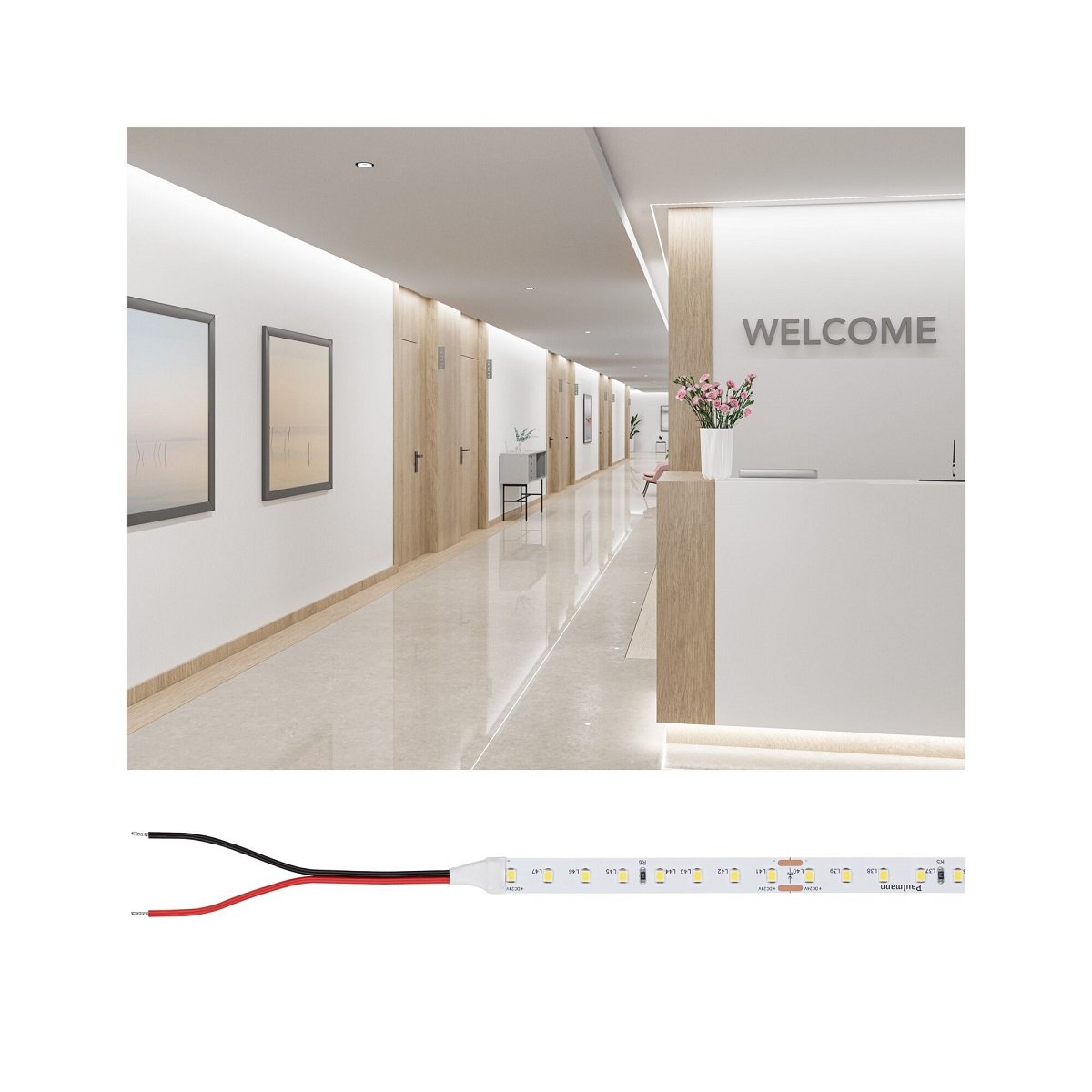 Paulmann 78443 Pro LED Strip Gold P75 940 4000K 24V 5m