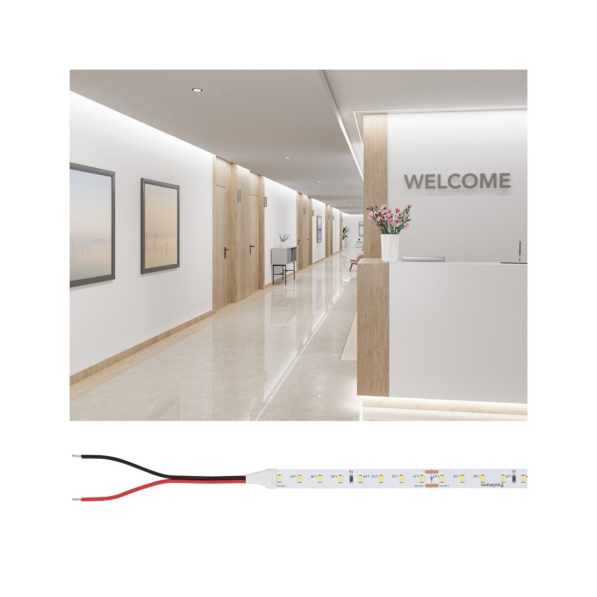 Paulmann 78451 Pro LED Strip Gold P75 940 4000K 24V 10m