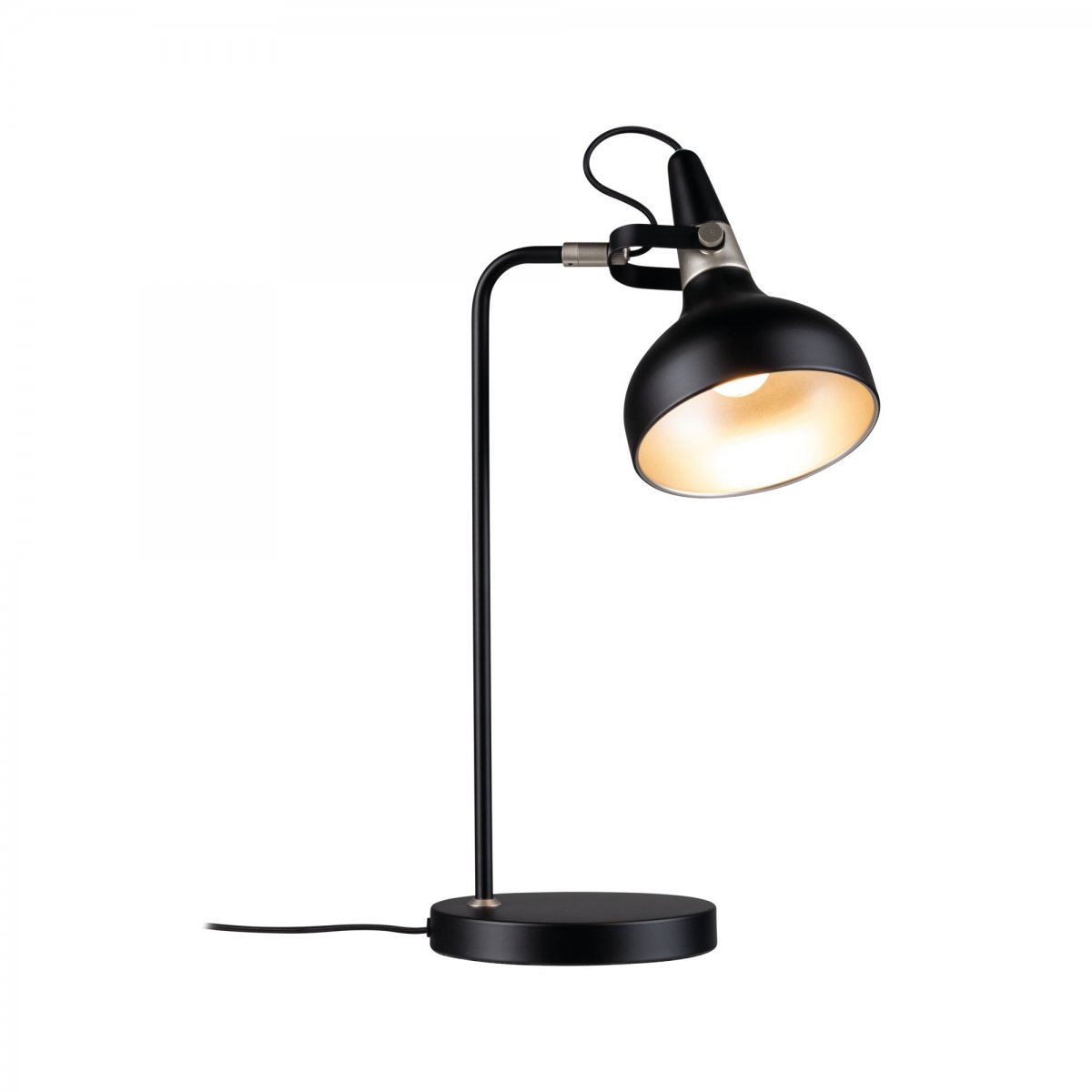 Paulmann 78479 Tischleuchte Neordic Juna Champagner Schwarz E14