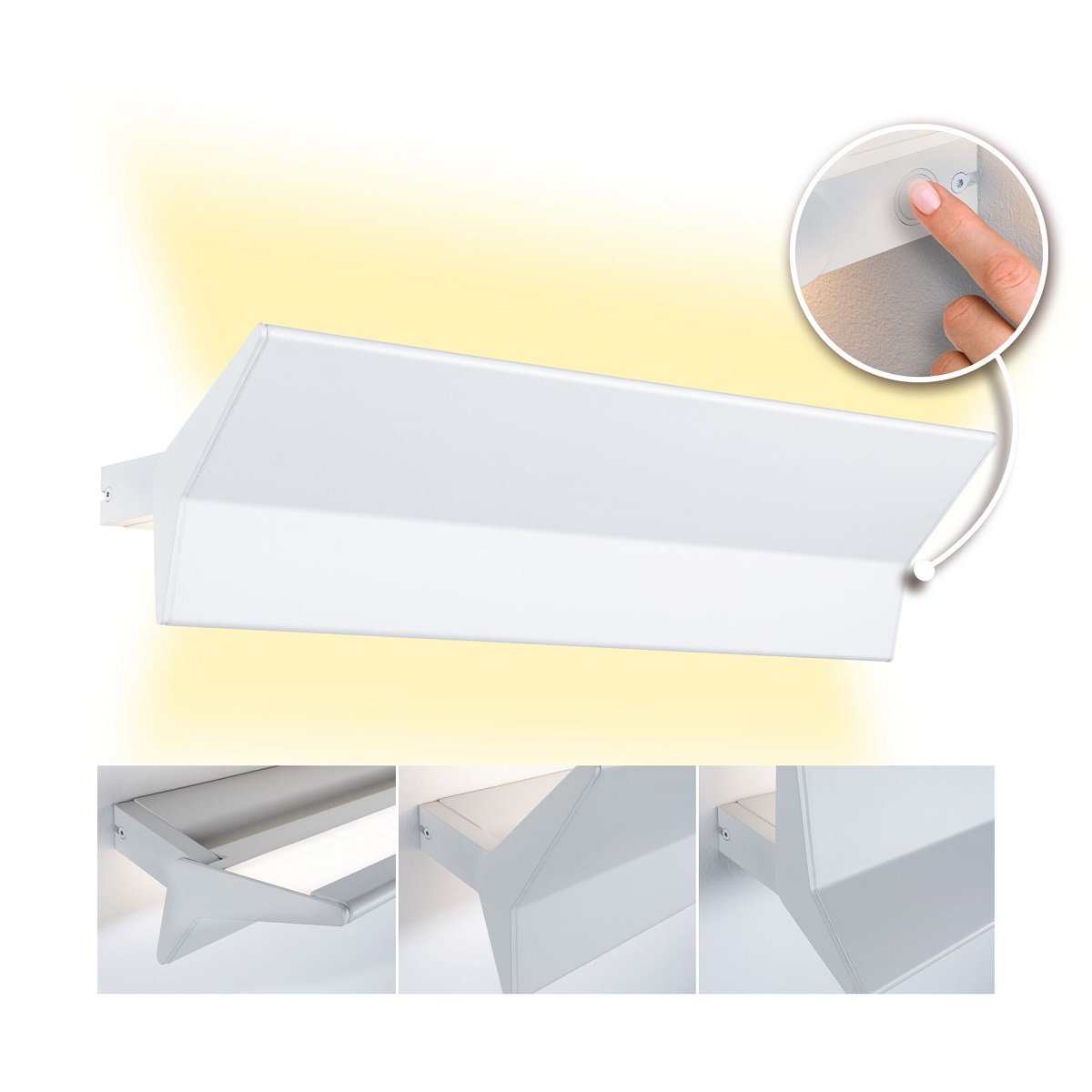 Paulmann 79510 LED Wandleuchte Stine wei� 55cm dimmbar 27000K