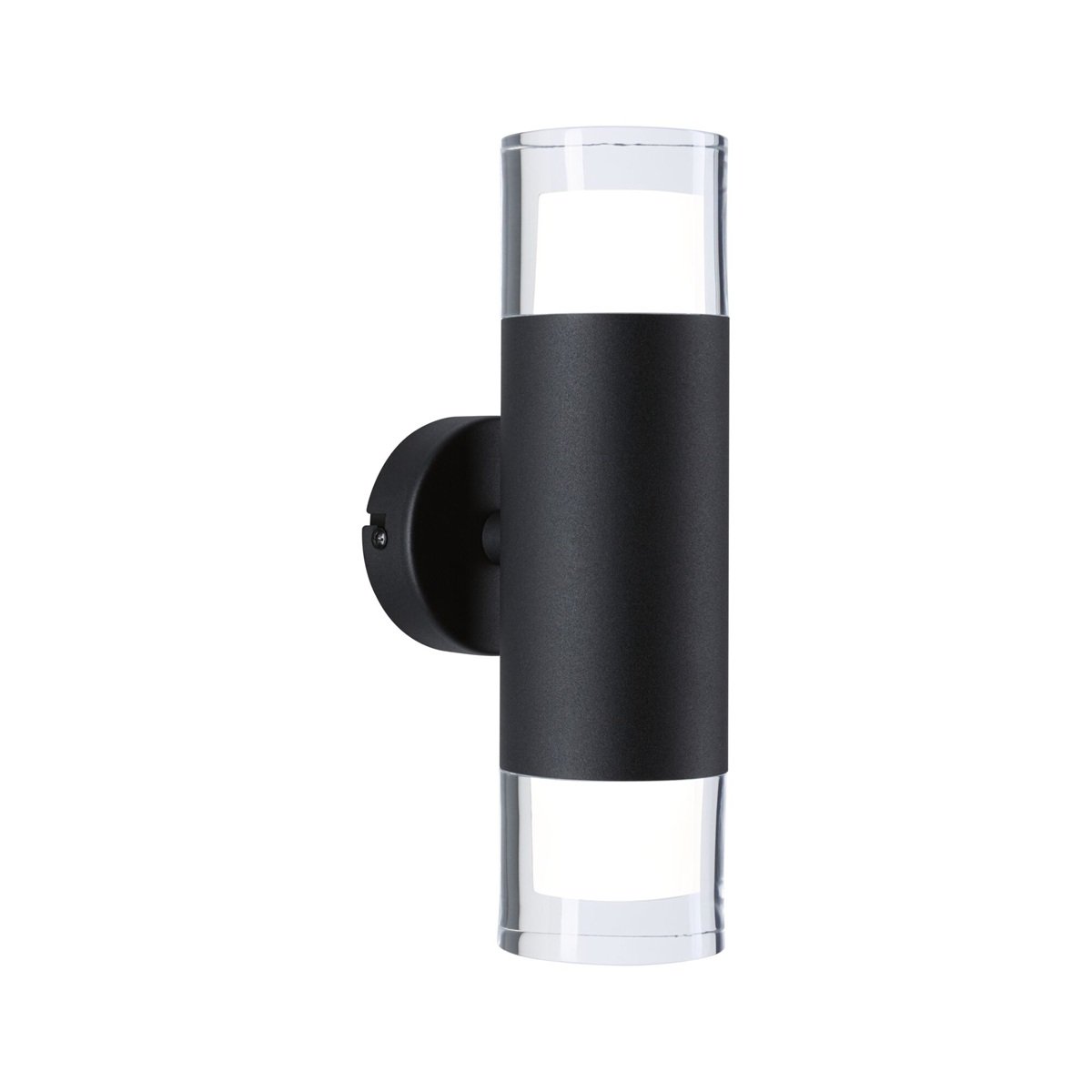 Paulmann 79560 Selection Bathroom LED Wandleuchte Kame 2-flammig 3000K Schwarz IP44