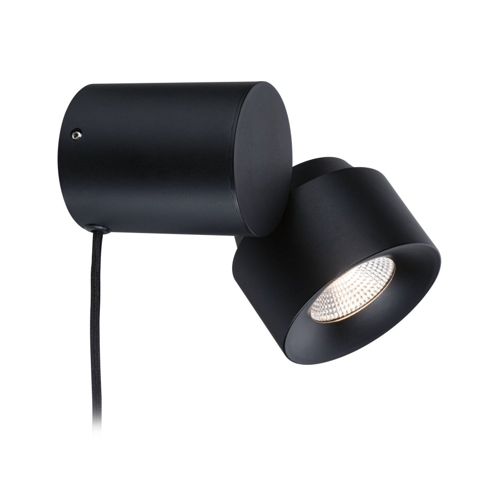 Paulmann 79781 LED Leuchte Smart Home Zigbee Puric Pane 2700K Schwarz ...
