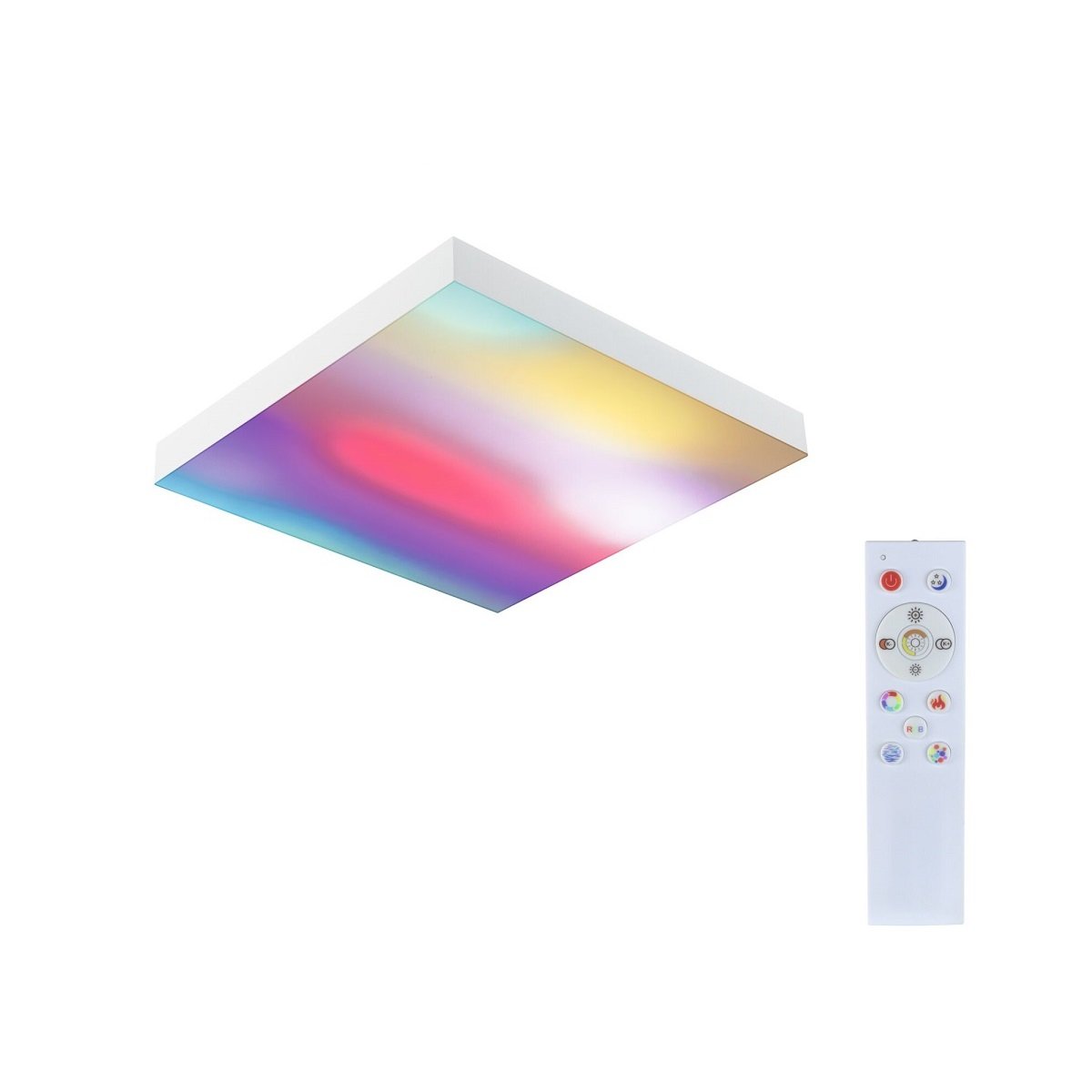 Paulmann 79904 LED Panel Velora Rainbow dynamicRGBW 295x295mm wei�