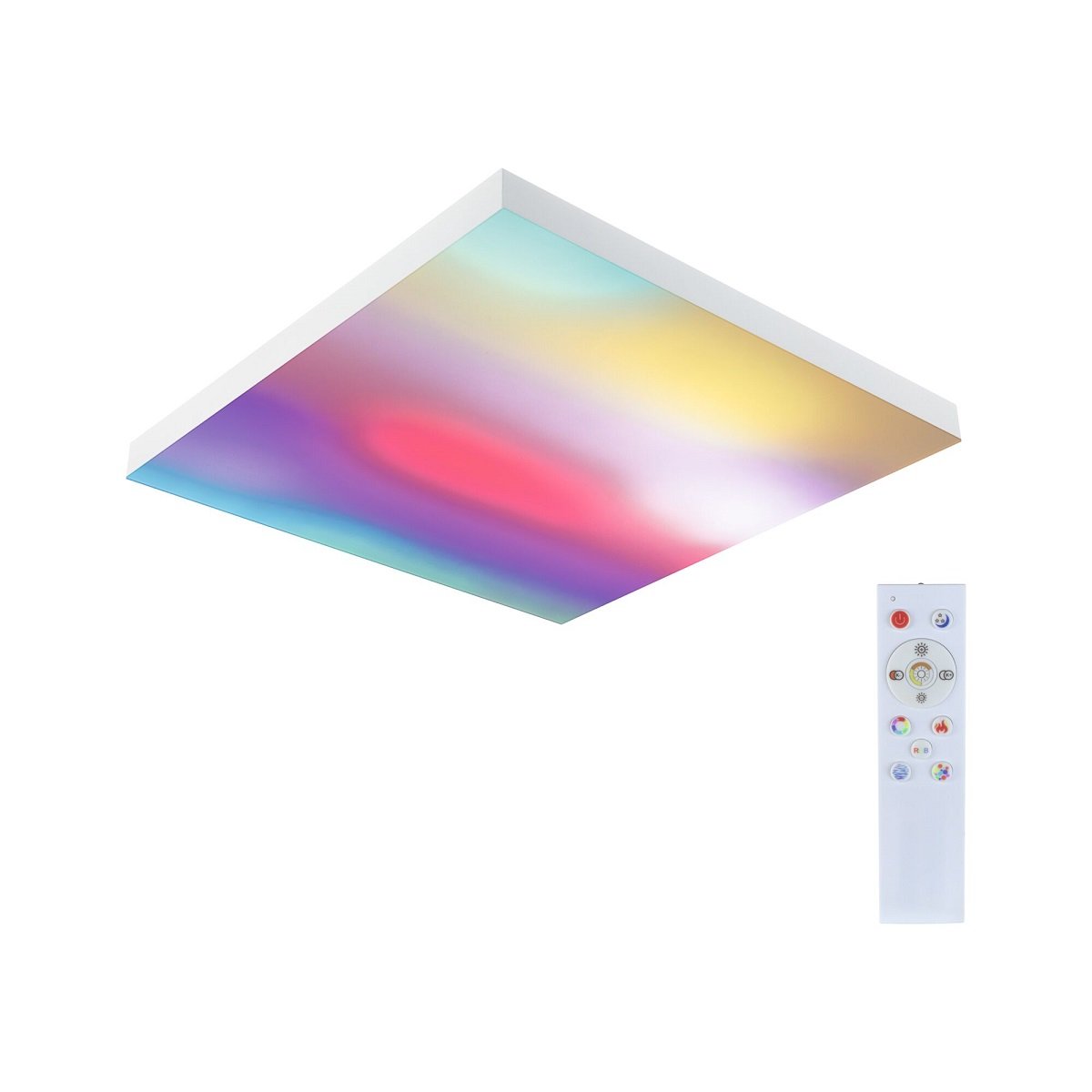 Paulmann 79905 LED Panel Velora Rainbow dynamicRGBW 450x450mm wei�