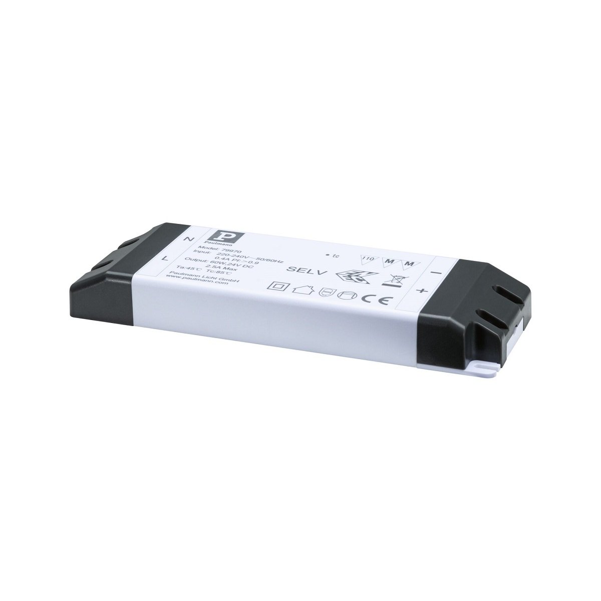 Paulmann 79970 Pro Power Supply Zubeh�r weiss 60VA 24V