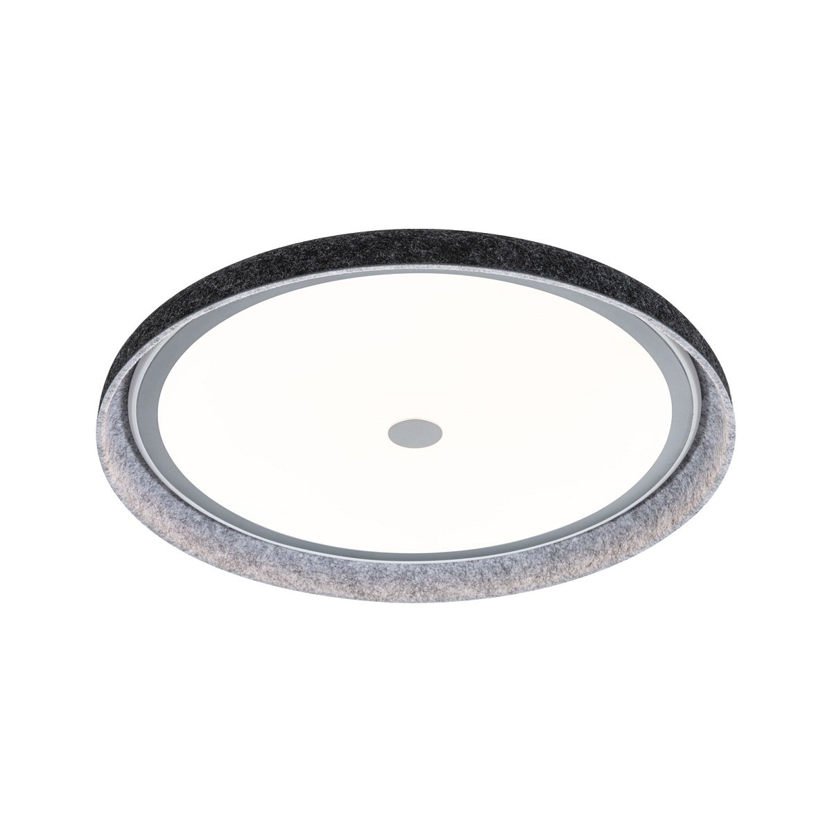 Paulmann 79981 LED Deckenleuchte Zarina 2700K 3400lm Filz anthrazit 3-Step Dim
