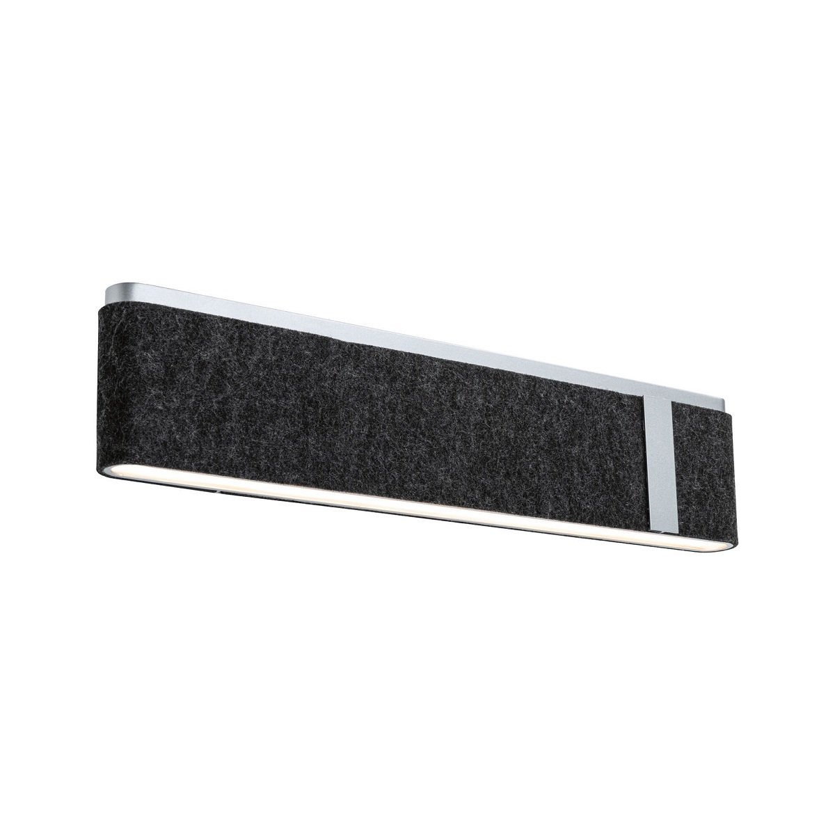Paulmann 79987 LED Wandleuchte Jagun 3-Step-Dim 2700K 1250lm Filz anthrazit