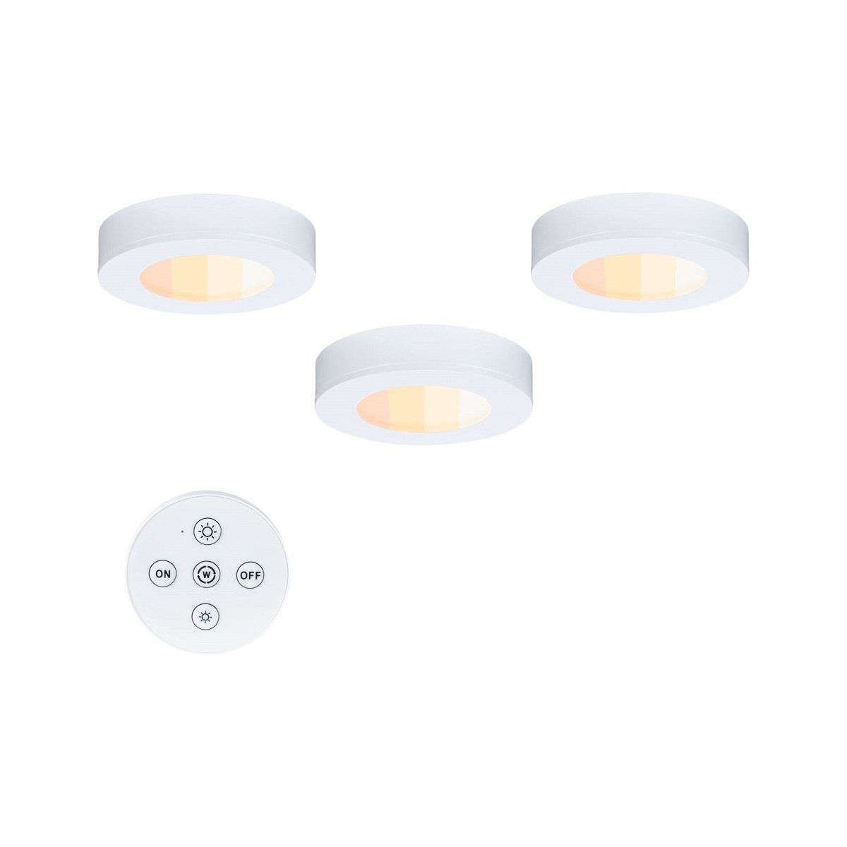 Paulmann 92127 LED Unterschrankleuchte Batuno 3er-Set White Switch dimmbar wei�