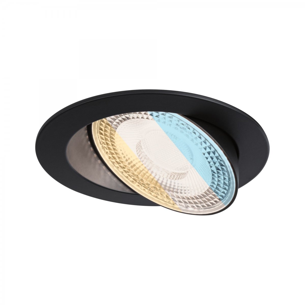 Paulmann 92257 LED Einbauleuchte White Select Aumus Schwarz 3 Step Dimmbar