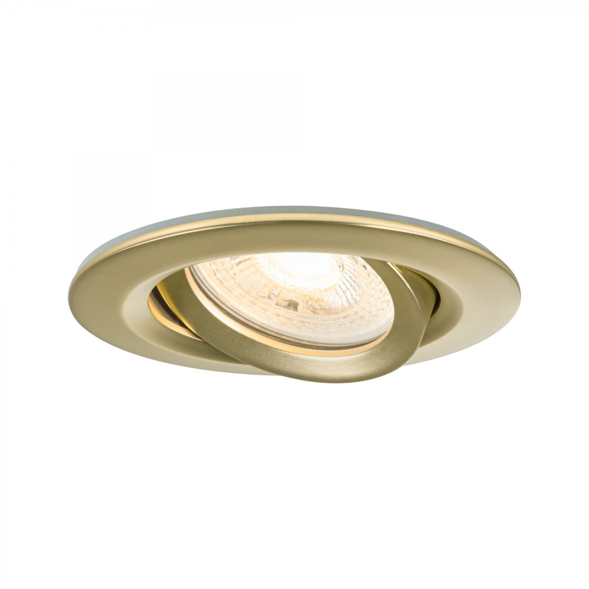 Paulmann 92403 Einbauleuchte LED Nova Plus schwenkbar 93mm gold IP65