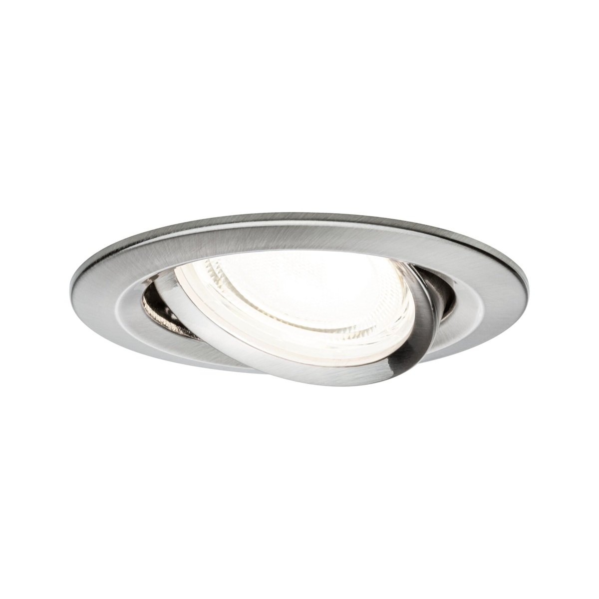 Paulmann 92454 LED Einbauleuchte Nova Coin Einzelleuchte rund 4000K Eisen