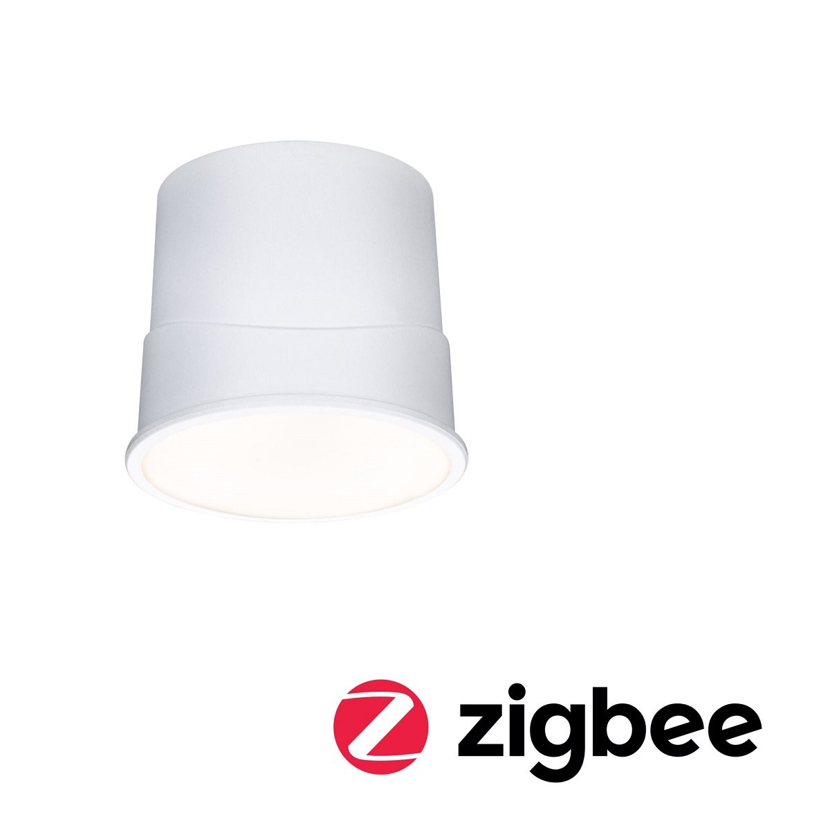 Paulmann 92469 Zigbee LED Modul Einbauleuchte Base Coin Satin 3000K