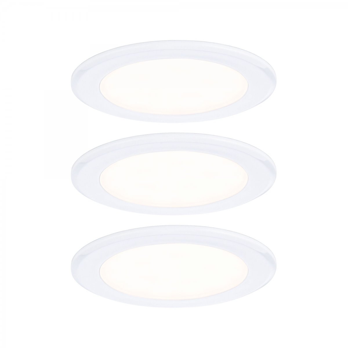 Paulmann 93115 LED M�beleinbauleuchten 3er Set 3000K Wei�