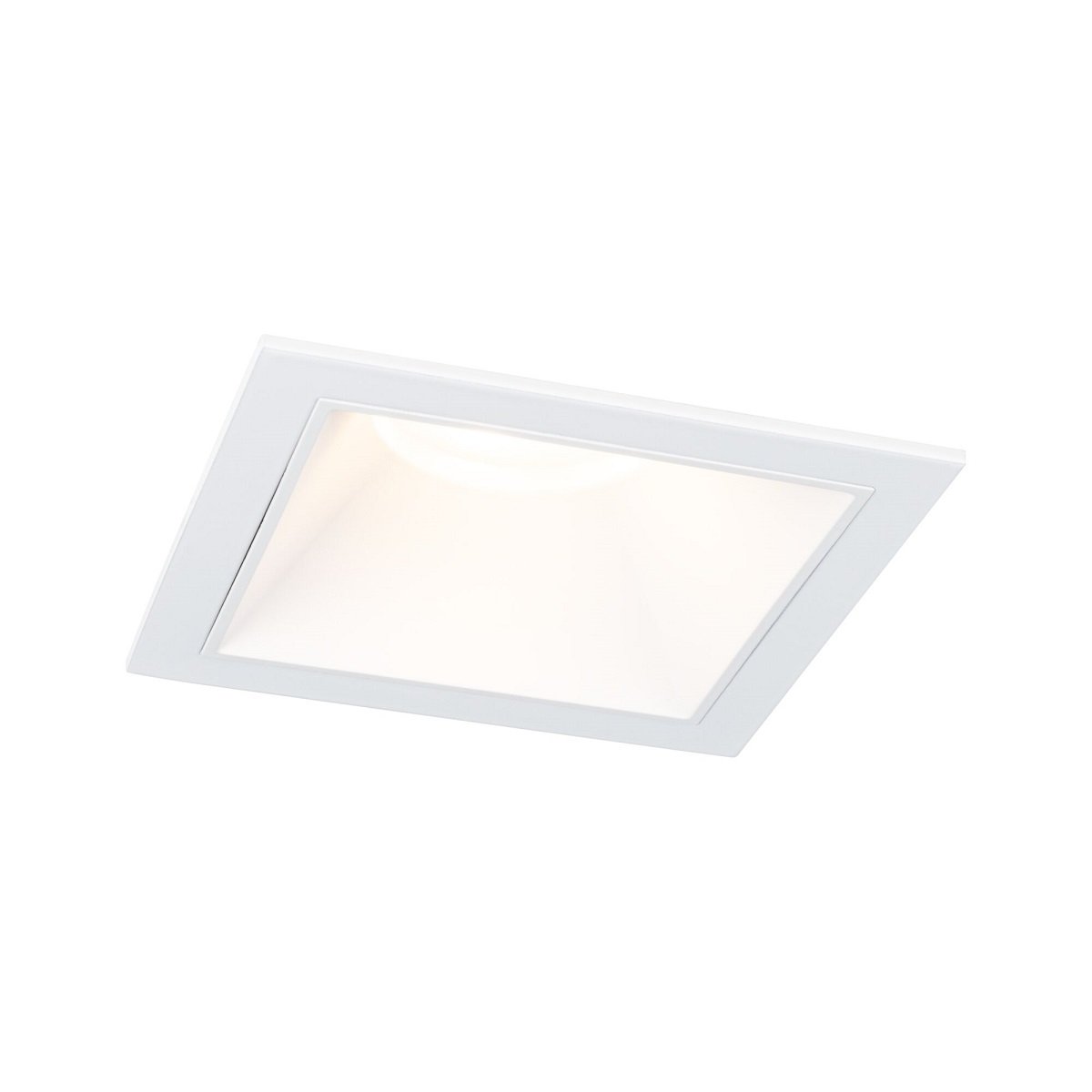 Paulmann 93128 LED Cole Coin Einbauleuchte eckig 2700K Wei� 3-Step-Dim IP44
