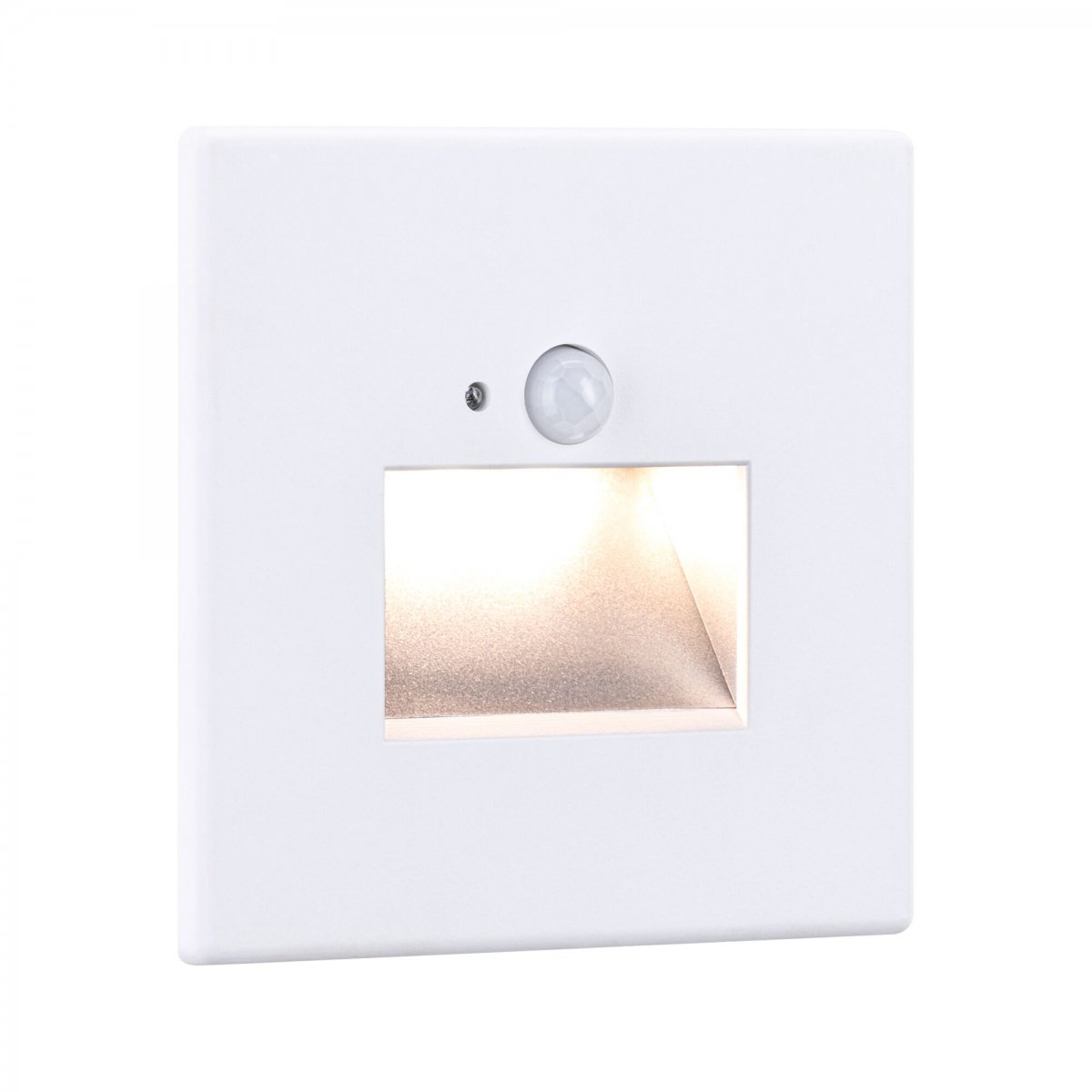 Paulmann 93133 LED Wandeinbauleuchte Edge Quadro Bewegungsmelder 80x42mm 2700K Wei�