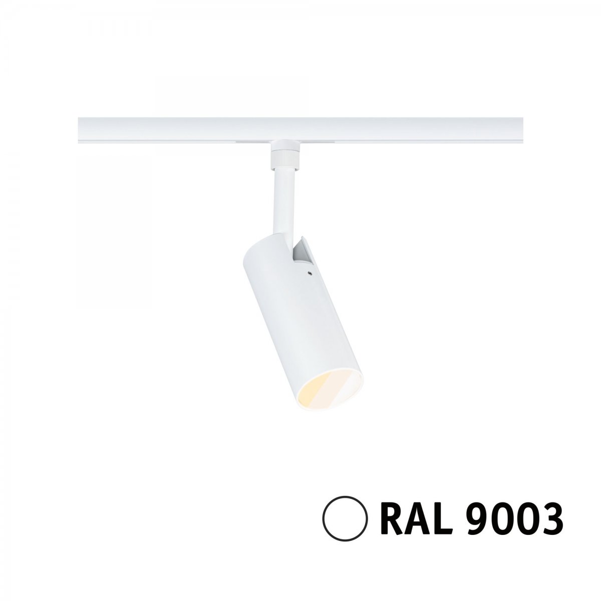 Paulmann 93143 URail LED Schienenspot Tubo 2700-4000K Signalwei� RAL 9003