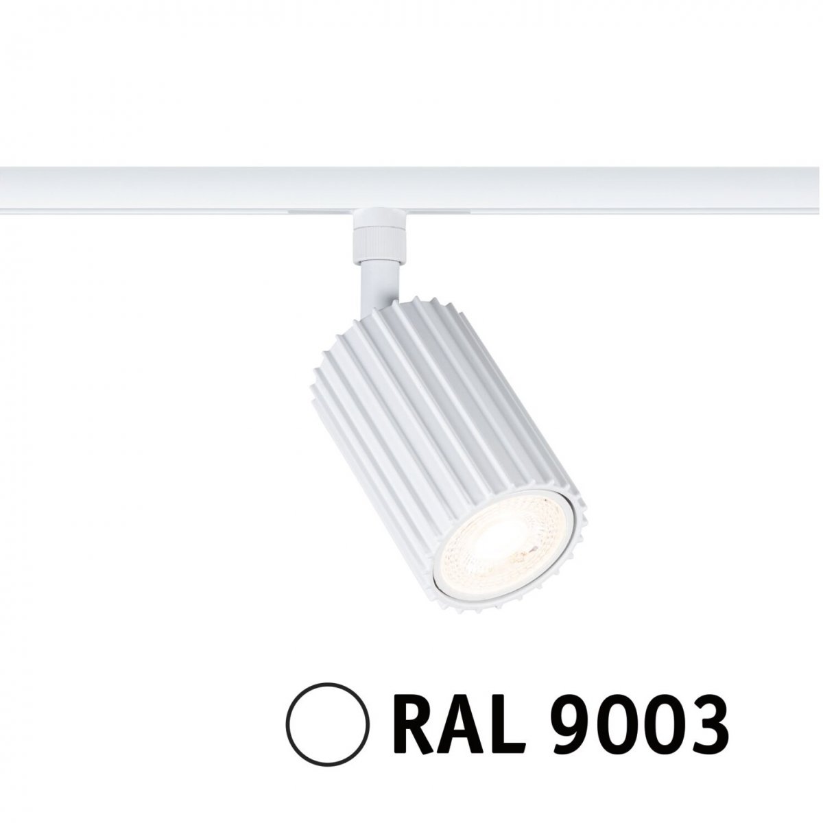 Paulmann 93149 URail Schienenspot Lirena Signalweiss max.10W GU10