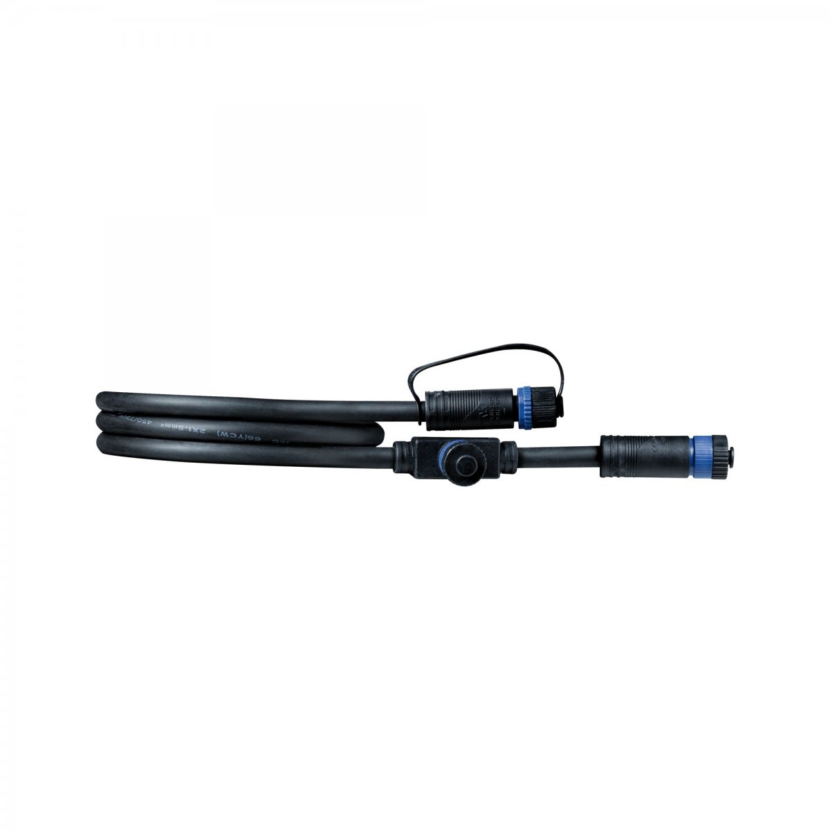 Paulmann 94273 Plug&Shine Connector IP68 1m Schwarz zwei Anschl�sse