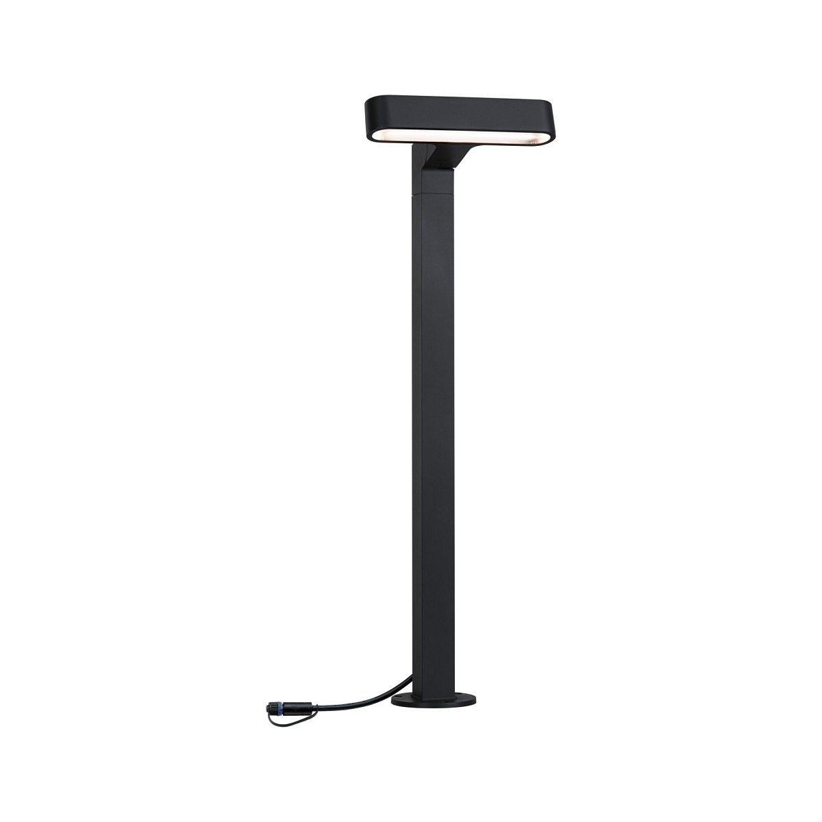 Paulmann 94546 Plug&Shine LED Pollerleuchte Ito horizontal IP65 3000K Anthrazit