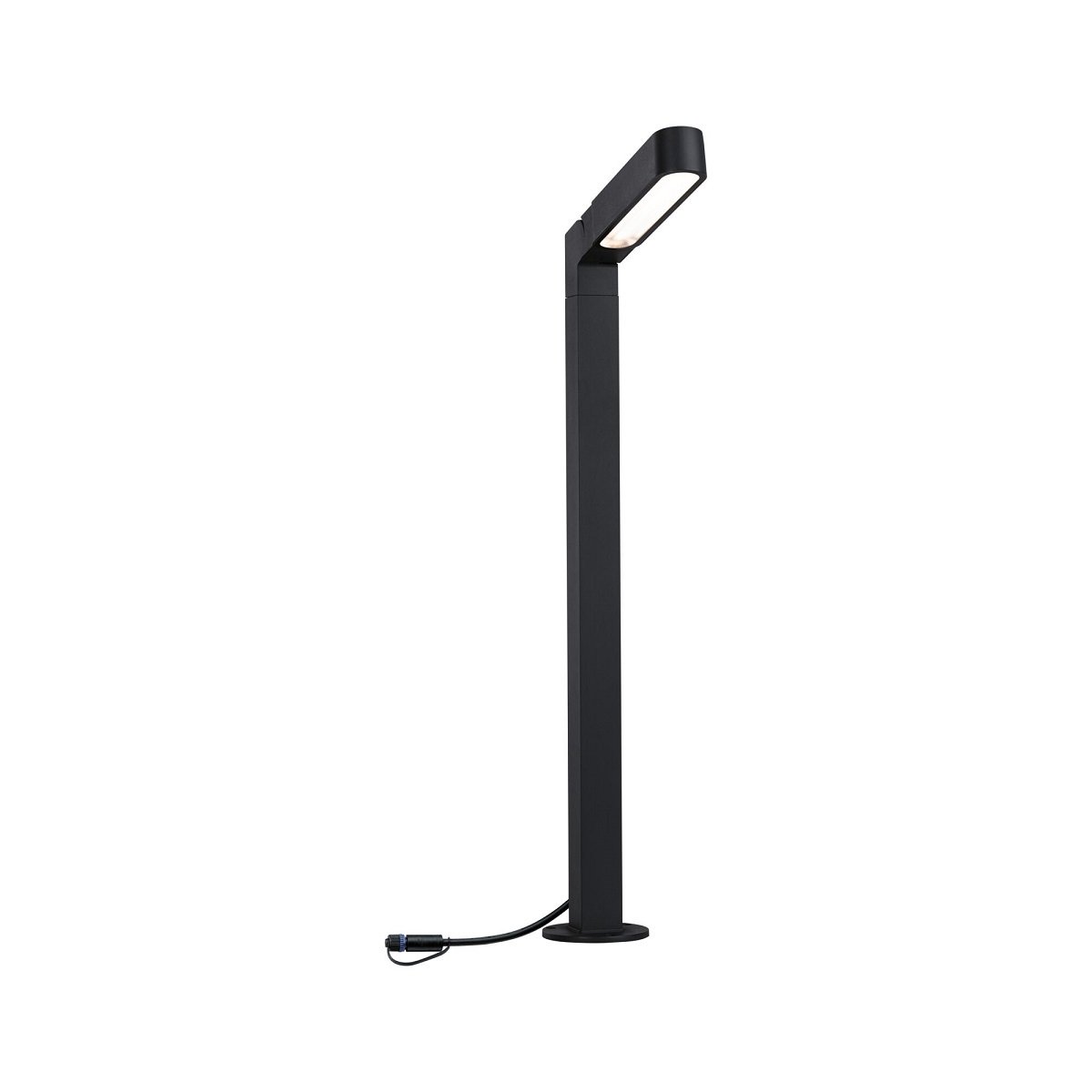 Paulmann 94547 Plug&Shine LED Pollerleuchte Ito vertikal IP65 3000K Anthrazit