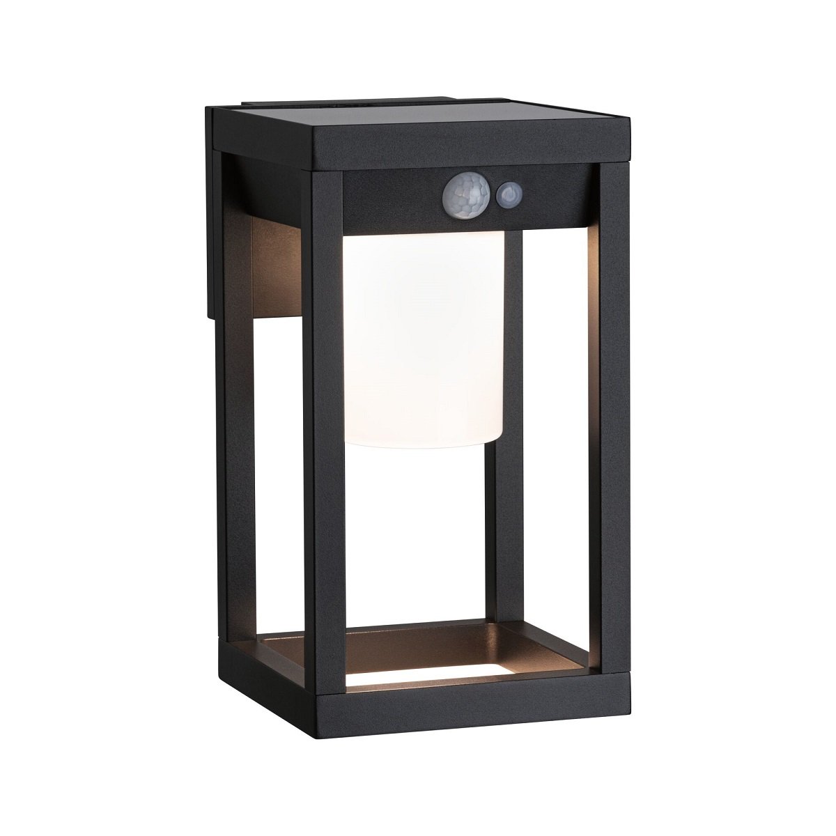 Paulmann 94572 Outdoor Solar LED Wandleuchte Marisol IP44 3000K schwarz