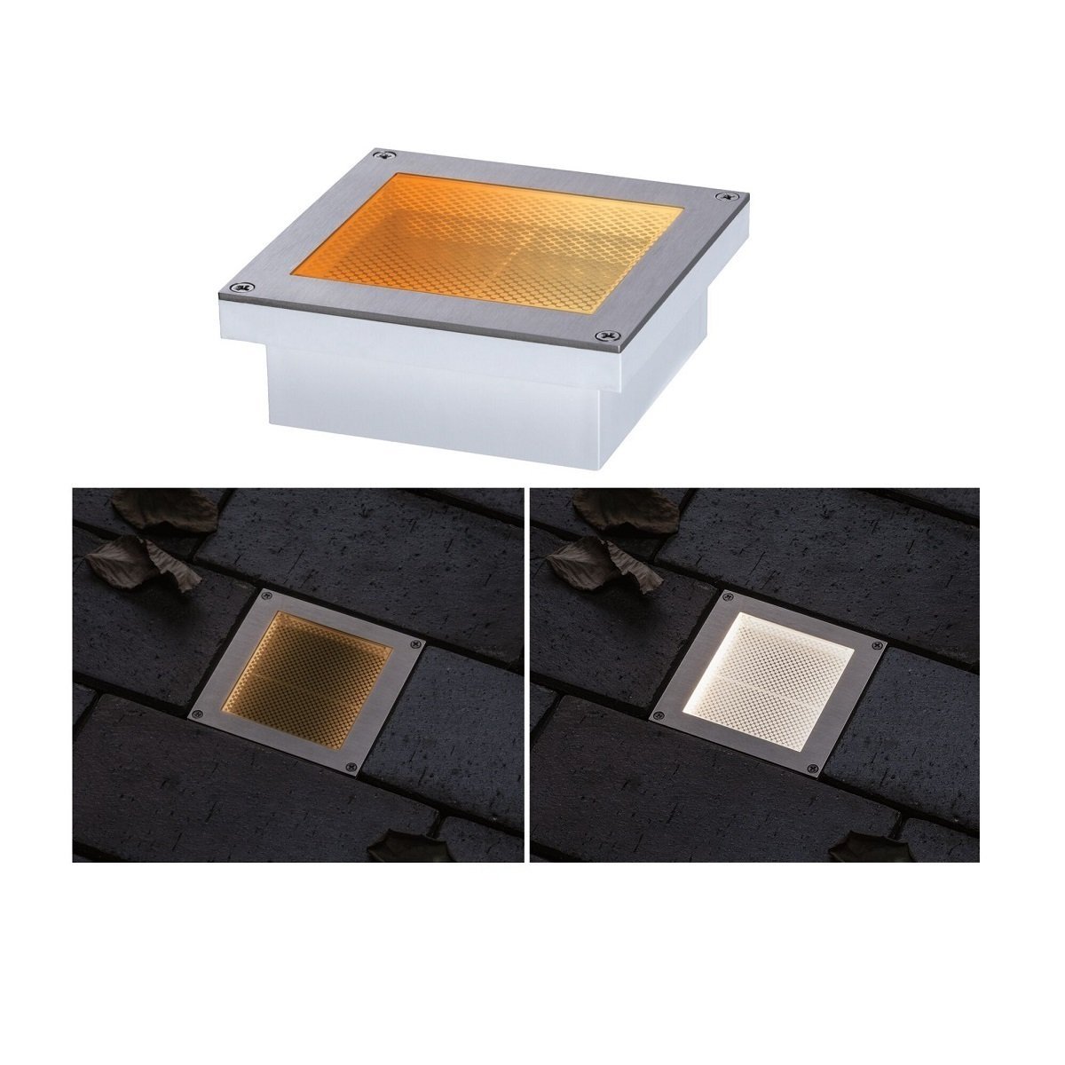 Paulmann 94595 LED Bodeneinbauleuchte Smart Home Zigbee Brick IP67 100x100mm