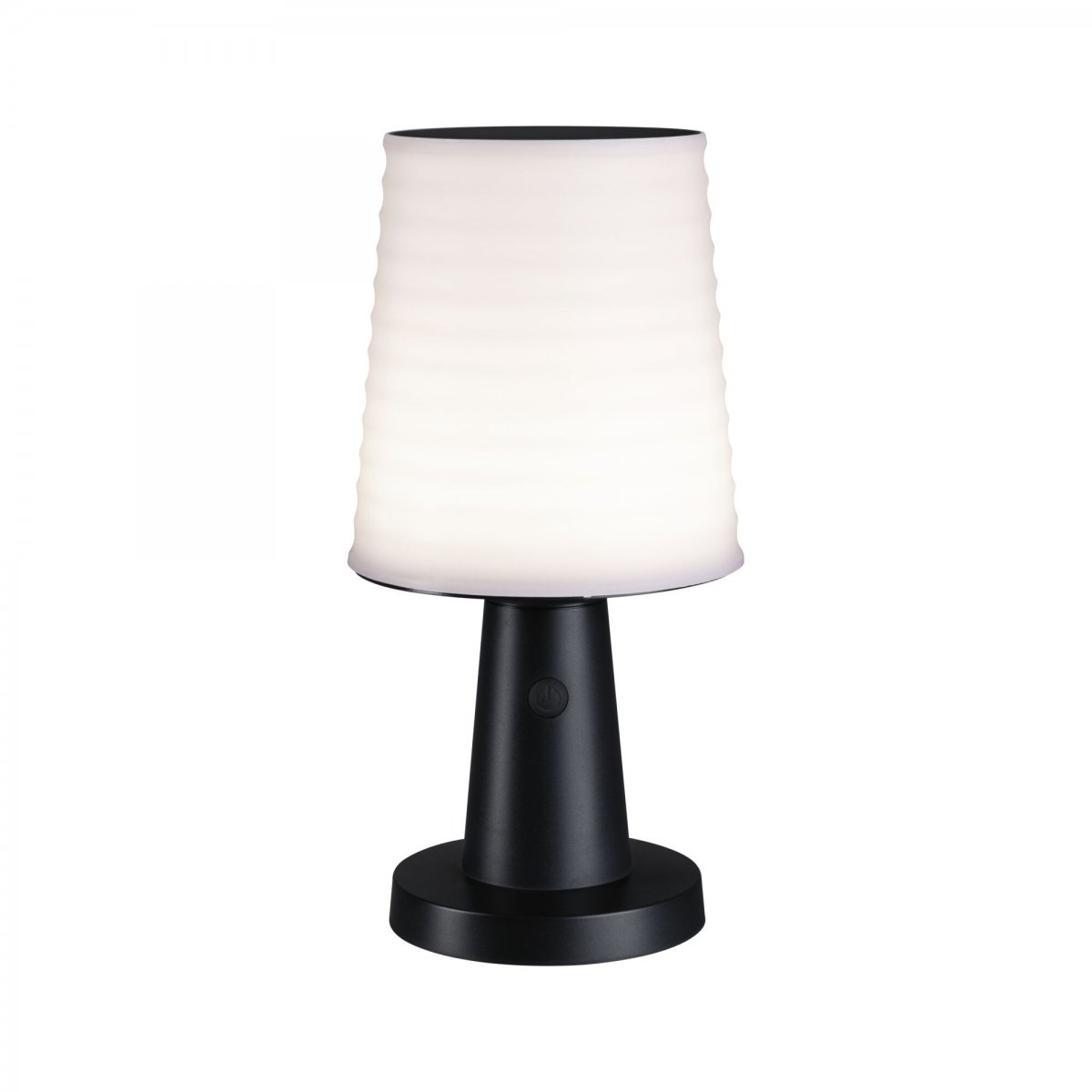 Paulmann 94611 LED Akku Tischleuchte Ilanga Solar 2700K IP44 dimmbar Anthrazit