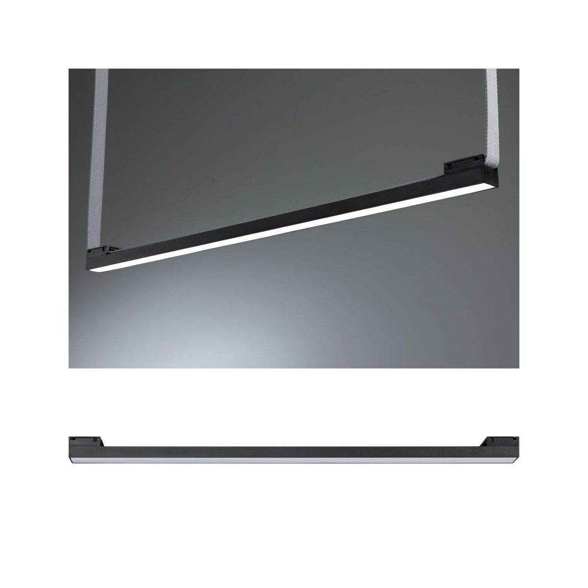 Paulmann 94613 ULine LED Spot Lightbar 650x29mm 3000K Schwarz