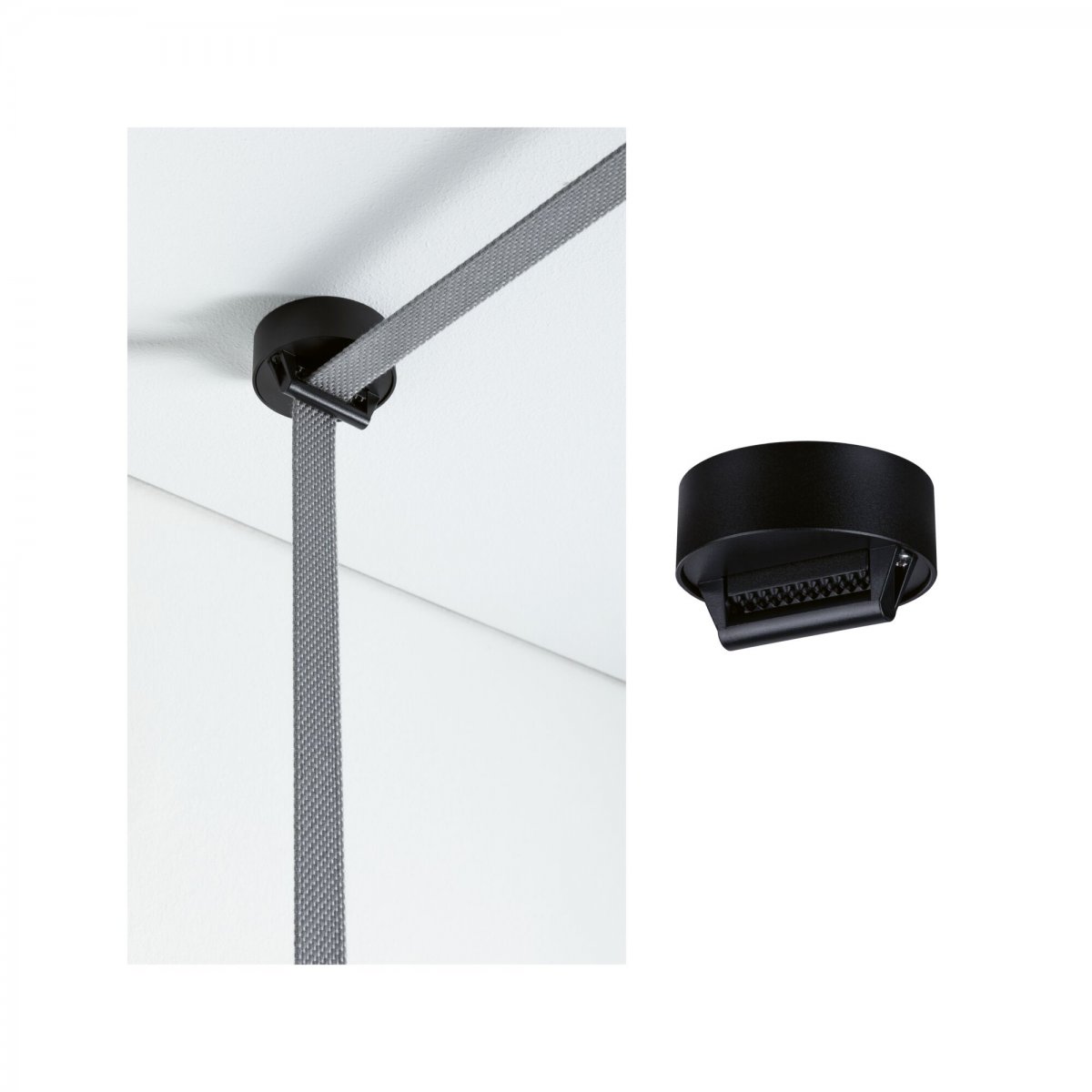 Paulmann 94624 ULine Zubeh�r Gurt Halter Universal Schwarz