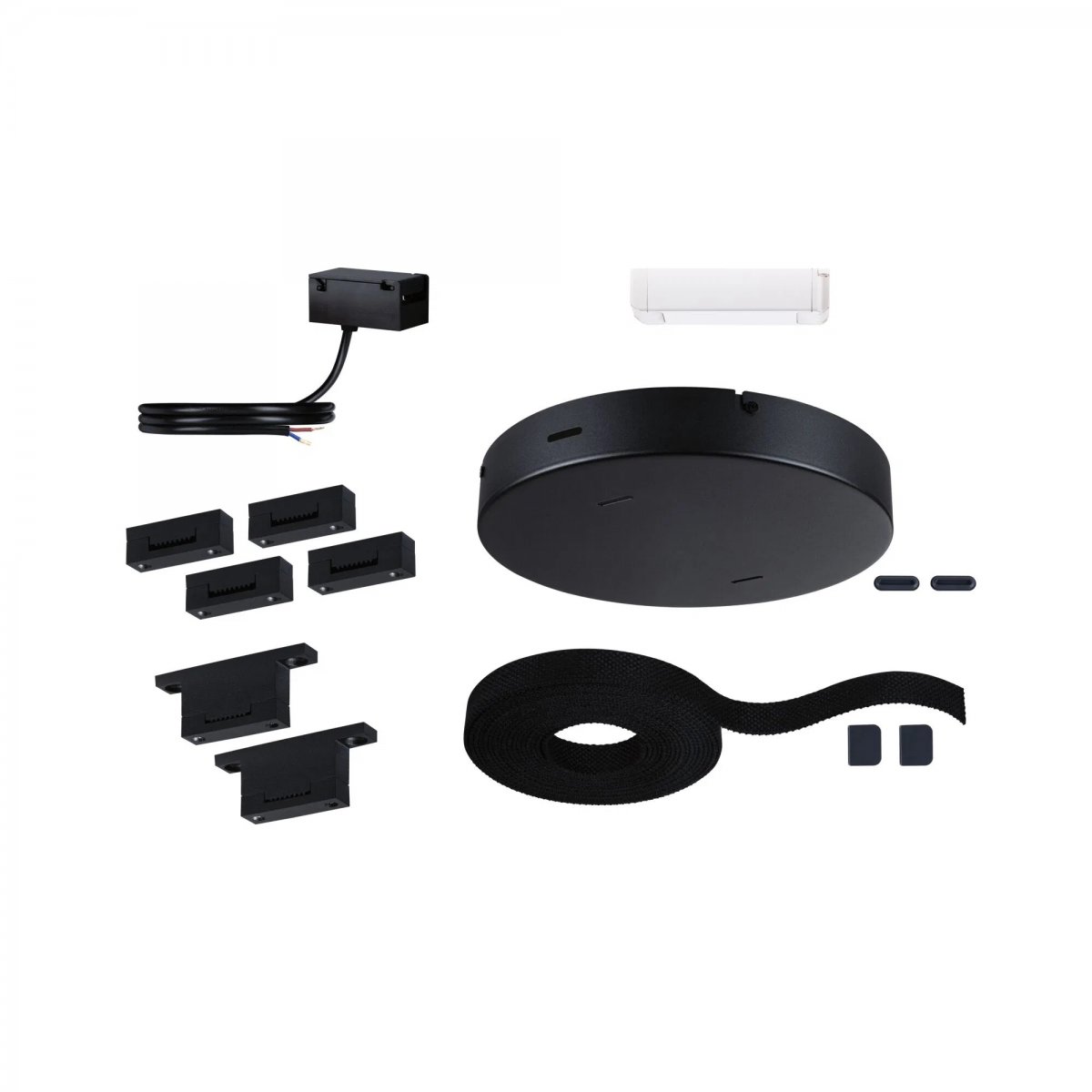 Paulmann 94630 ULine Zubeh�r Gurt Basisset 48V 5m max. 60W Trafo Schwarz