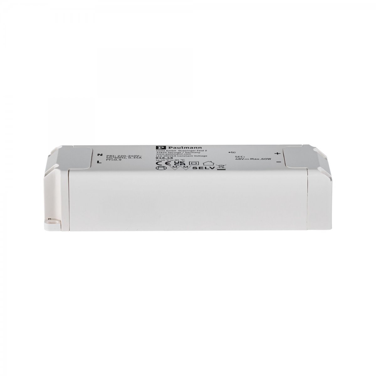 Paulmann 94646 ULine Zubeh�r Trafo 60VA 29mm Wei�