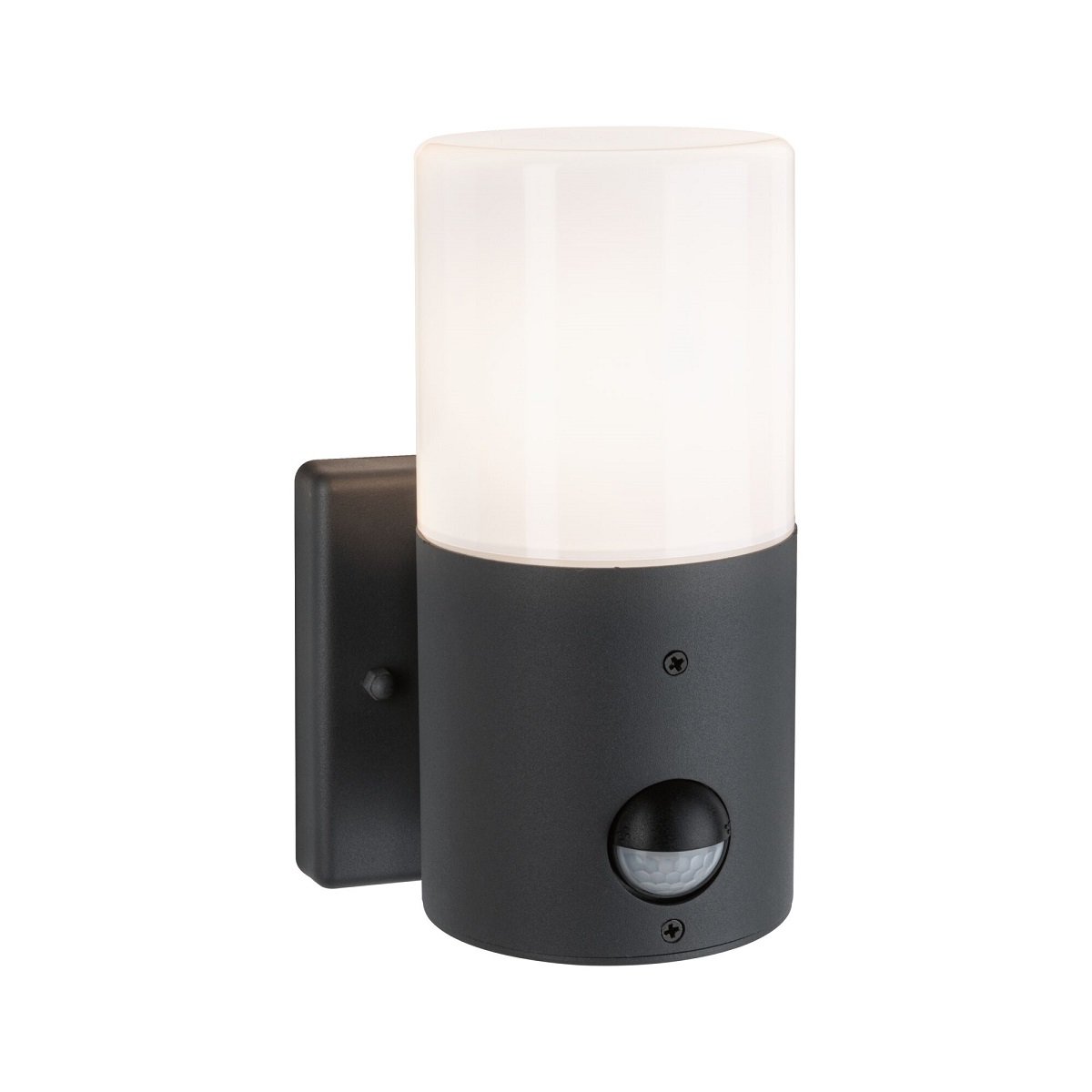 Paulmann 94648 Außenwandleuchte Tubs mit Bewegungsmelder IP44 Grau -->  Leuchten & Lampen online kaufen im Shop