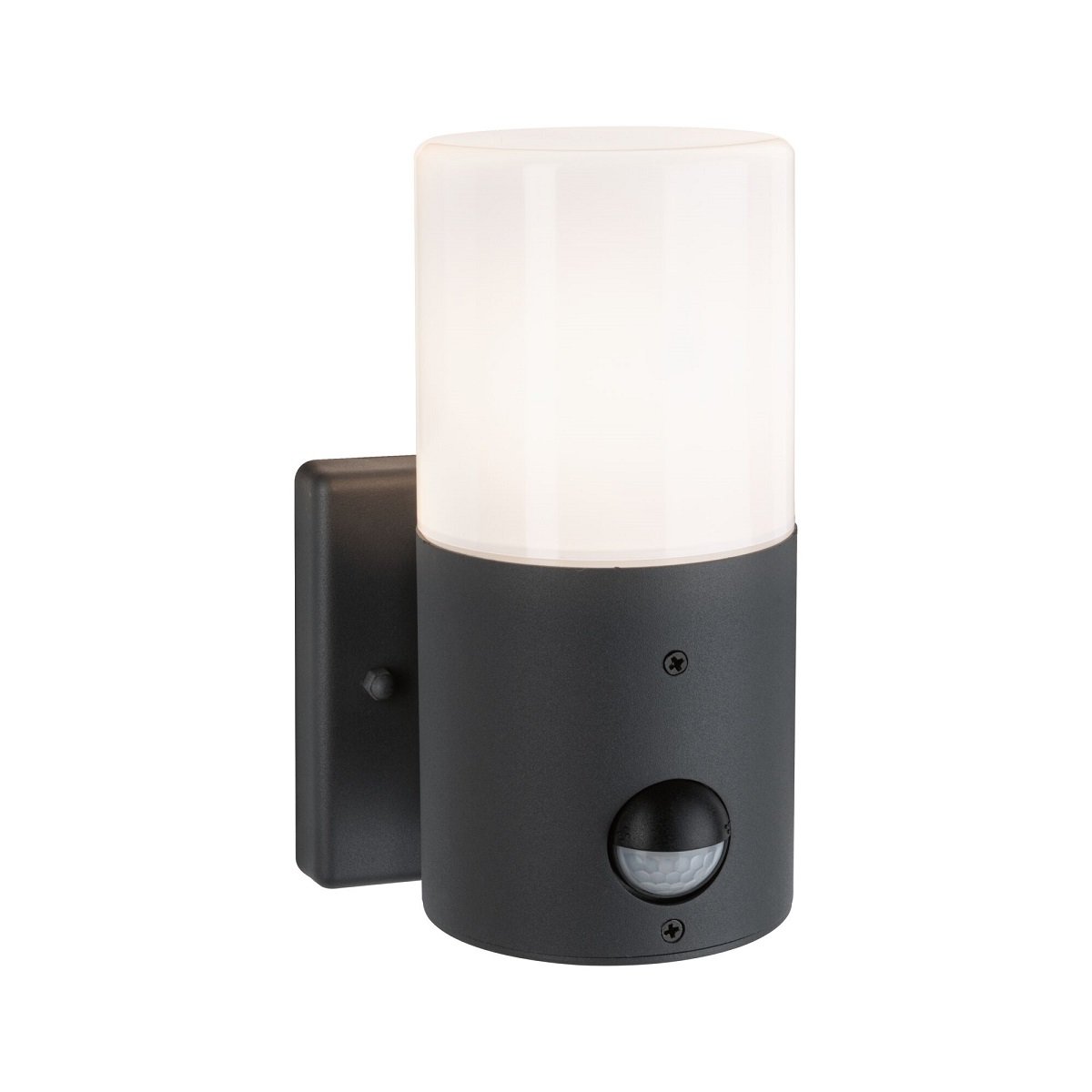 Paulmann 94648 Au�enwandleuchte Tubs mit Bewegungsmelder IP44 Grau