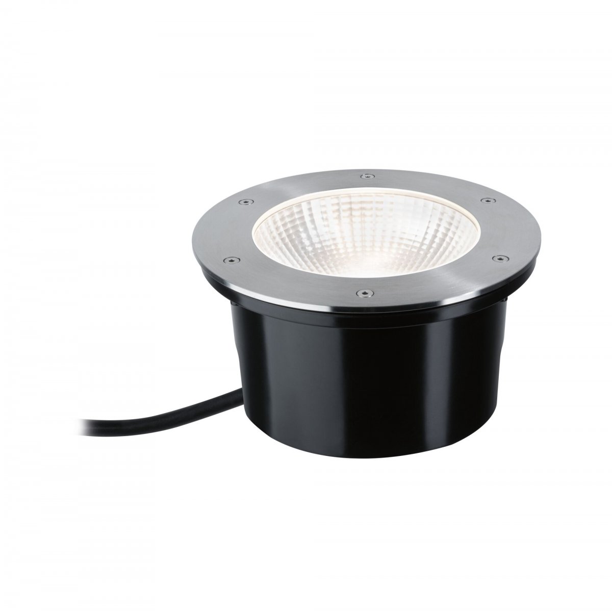 Paulmann 94655 LED Bodeneinbauleuchte Durea IP67 rund 213mm Edelstahl Metall