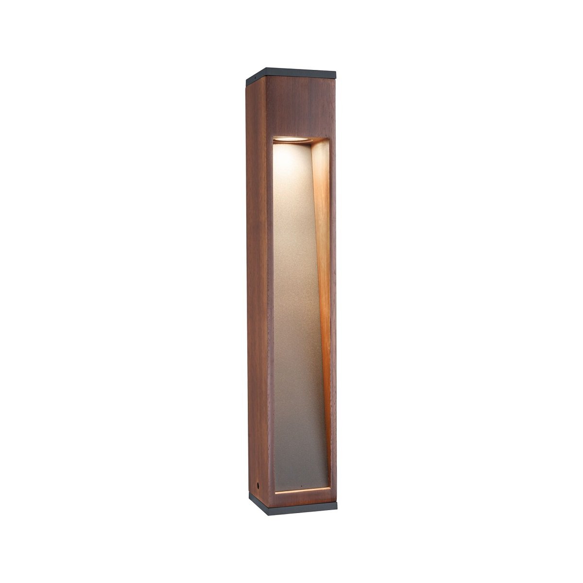 Paulmann 94678 Outdoor Pollerleuchte Trabia IP44 GU10 3000K 600mm Holz