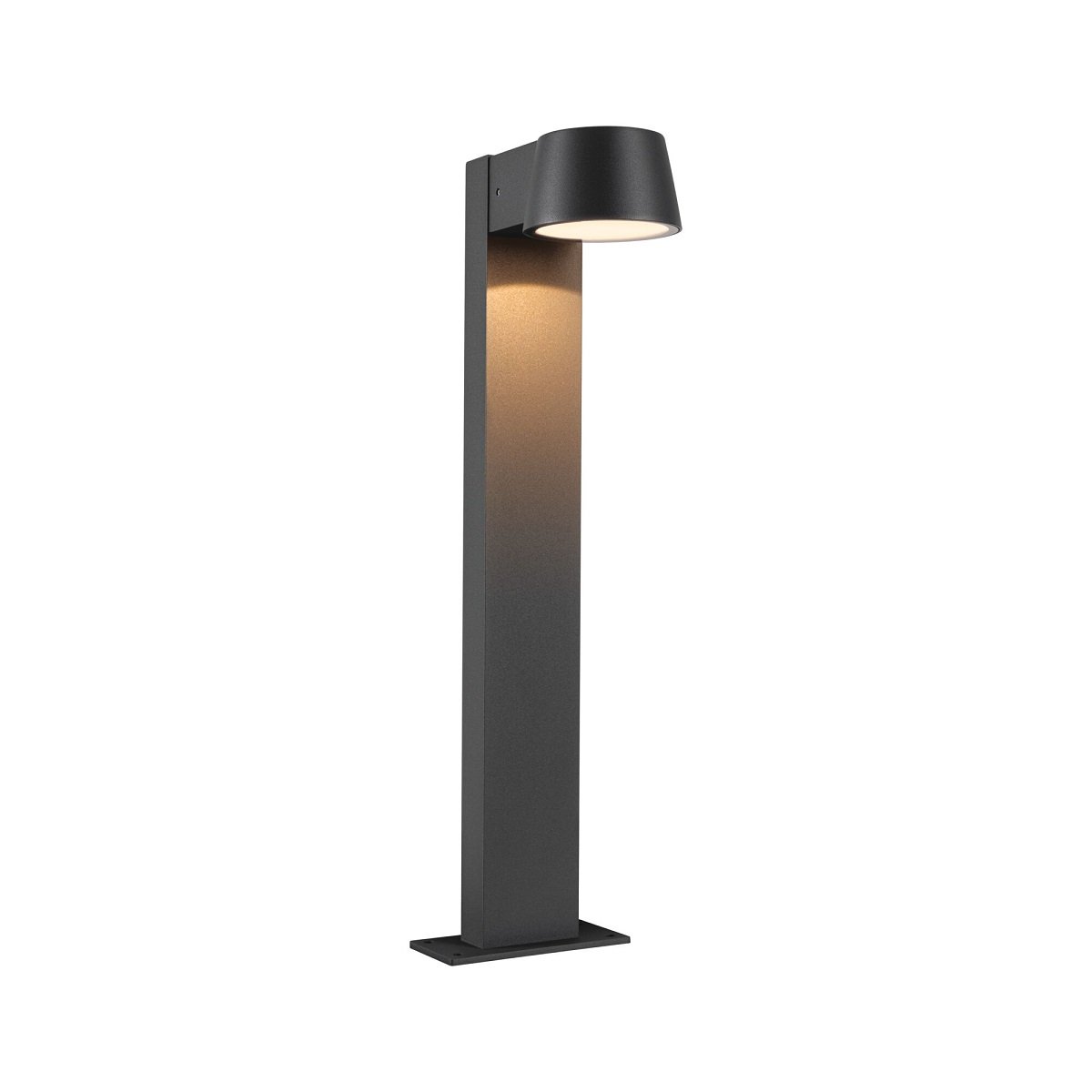 Paulmann 94715 LED Pollerleuchte Capea Anthrazit IP44 Goldlicht 50cm
