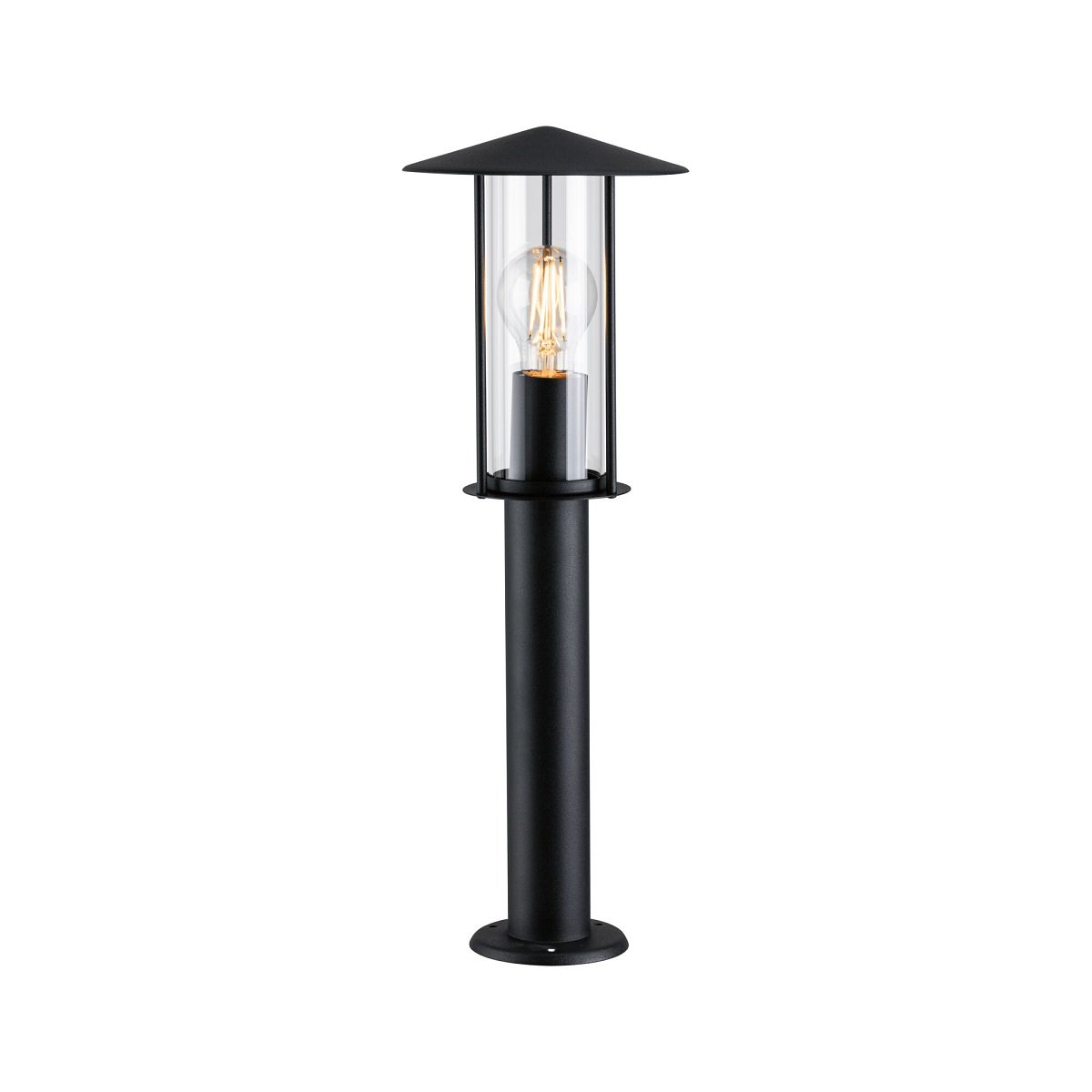 Paulmann 94737 LED Pollerleuchte Classic schwarz 500mm insektenfreundlich
