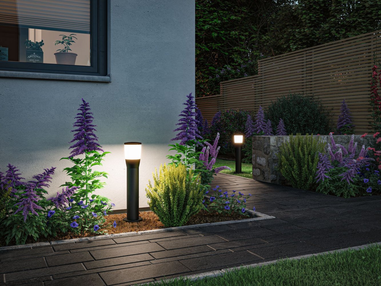 Paulmann LED-bolderlamp Bako zeewater bestendig IP44 500mm max. 20W 230V Antraciet E14 Aluminium 94741 Paulmann LED-bolderlamp Bako zeewater bestendig IP44 500mm max. 20W 230V Antraciet E14 Aluminium 94741