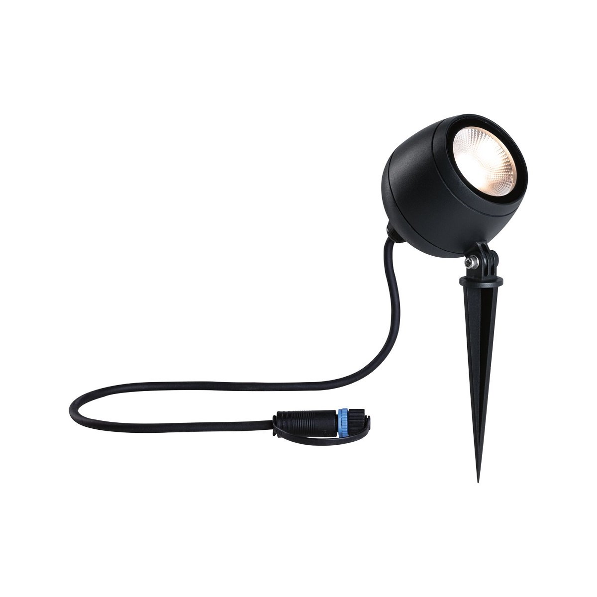 Paulmann 94774 Plug&Shine LED Gartenstrahler Kikolo 3000K IP65 60�