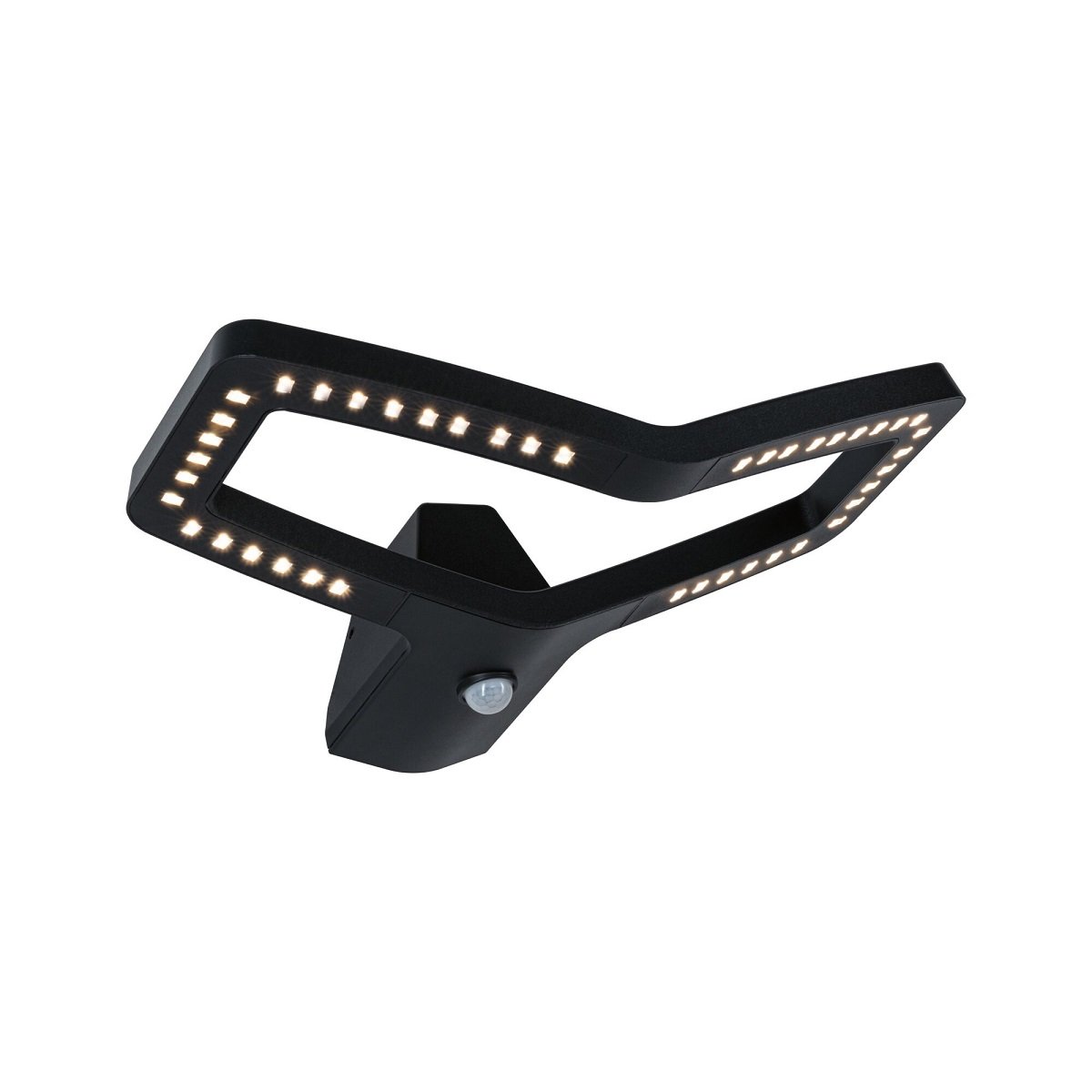 Paulmann 94795 LED Au�enwandleuchte Alara Bewegungsmelder 3000K Anthrazit