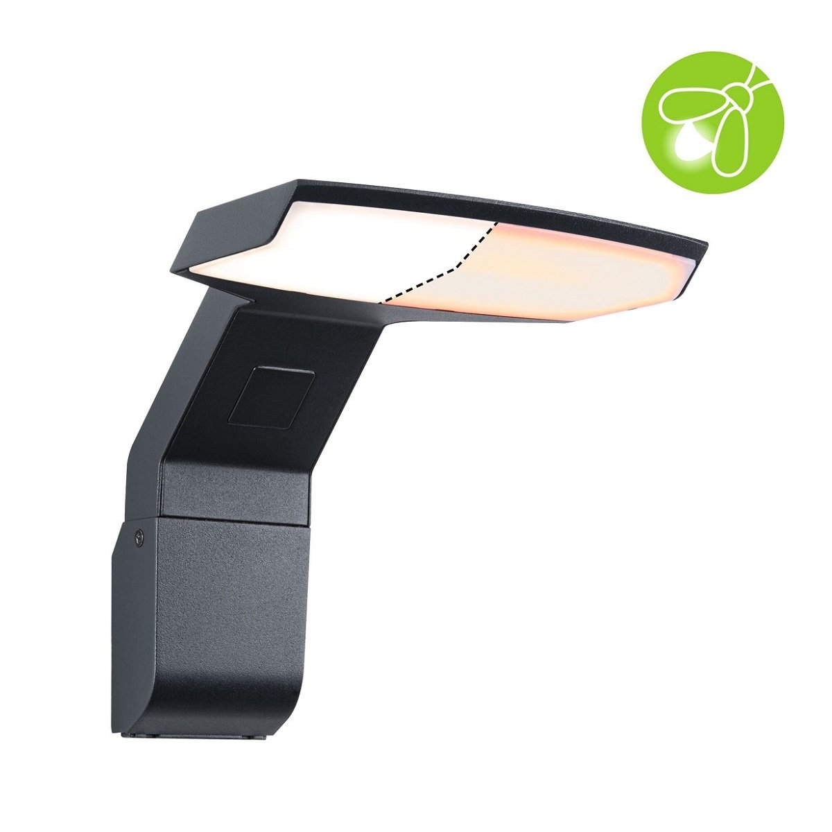 Paulmann 94827 LED Aussenwandleuchte Zenera insektenfreundlich IP44 Anthrazit
