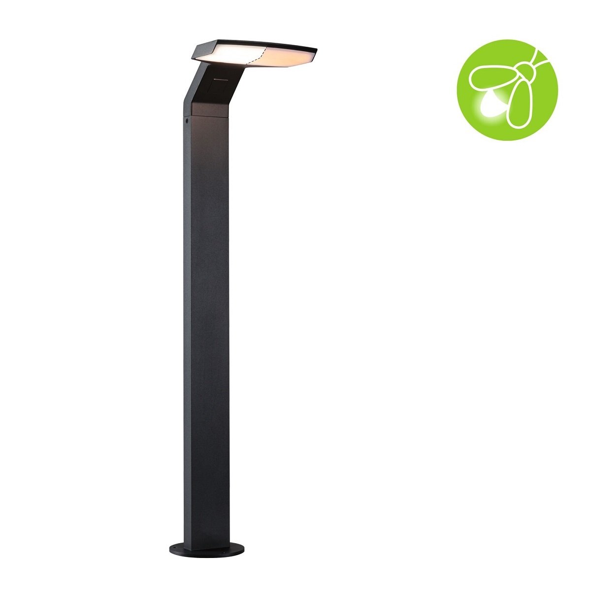 Paulmann 94829 LED Pollerleuchte Zenera insektenfreundlich IP44 Anthrazit