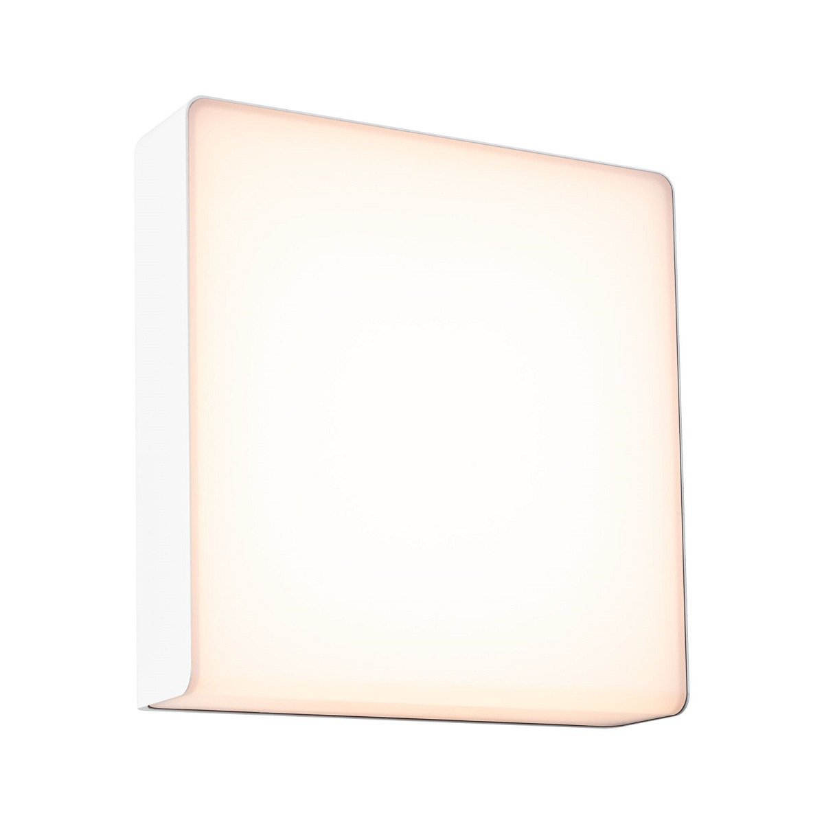 Paulmann 94841 LED Aussenwandleuchte Azalena Bewegungsmelder Weiss IP44 3000K