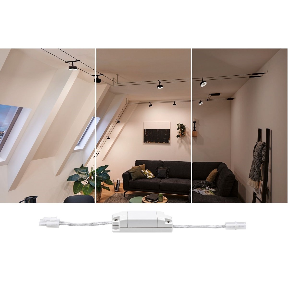 Paulmann 94844 Seilsystem CorDuo 3 Stufen Dimmer Wei� Zubeh�r