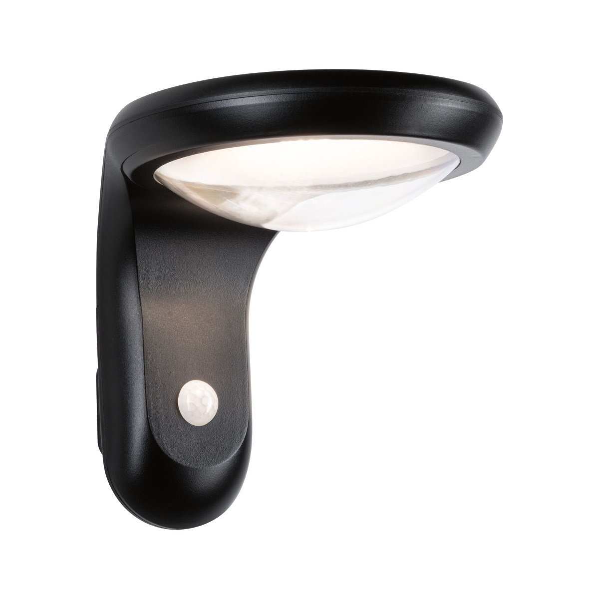 Paulmann 94854 Solar LED Aussenwandleuchte Diskola Bewegungsmelder IP44 3000K