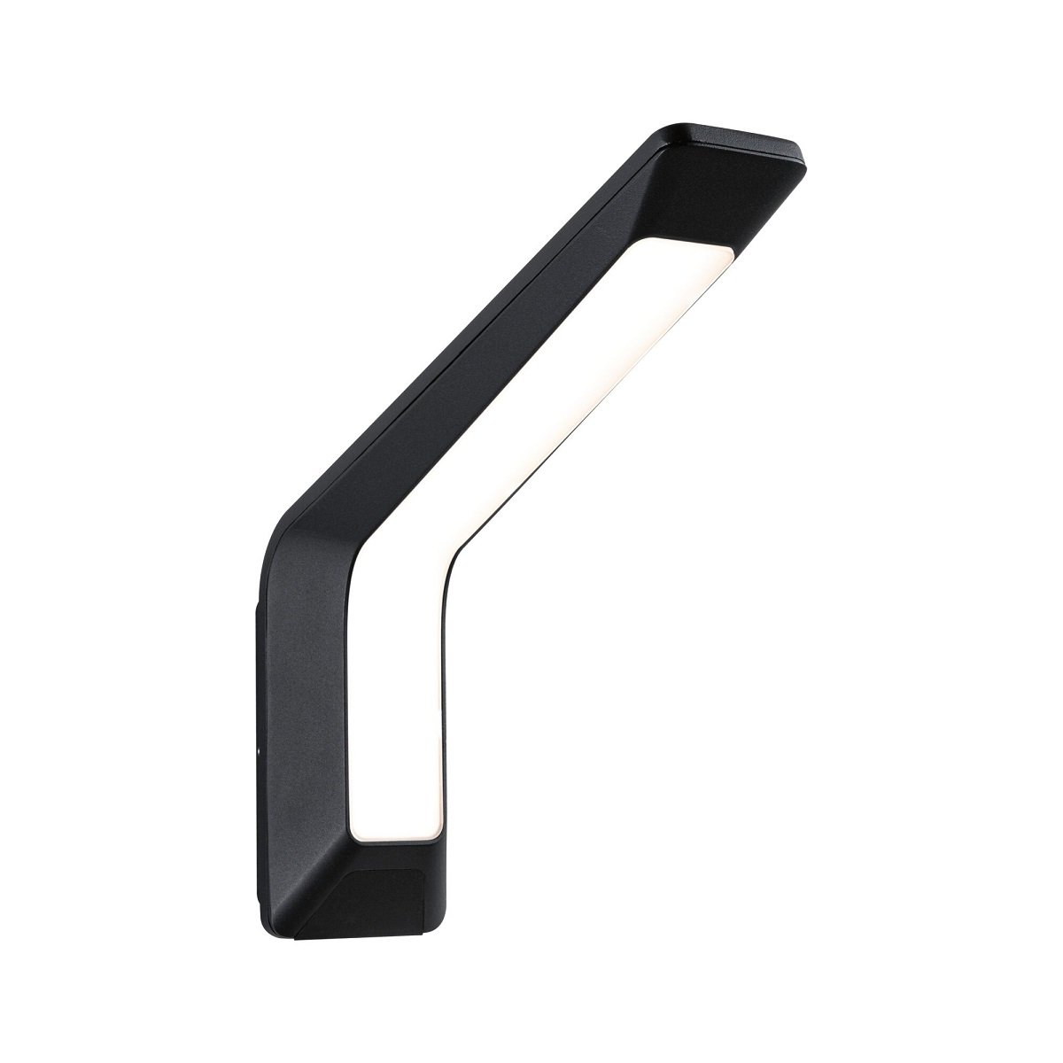 Paulmann 94857 LED Aussenwandleuchte Merano Bewegungsmelder Anthrazit IP44 3000K