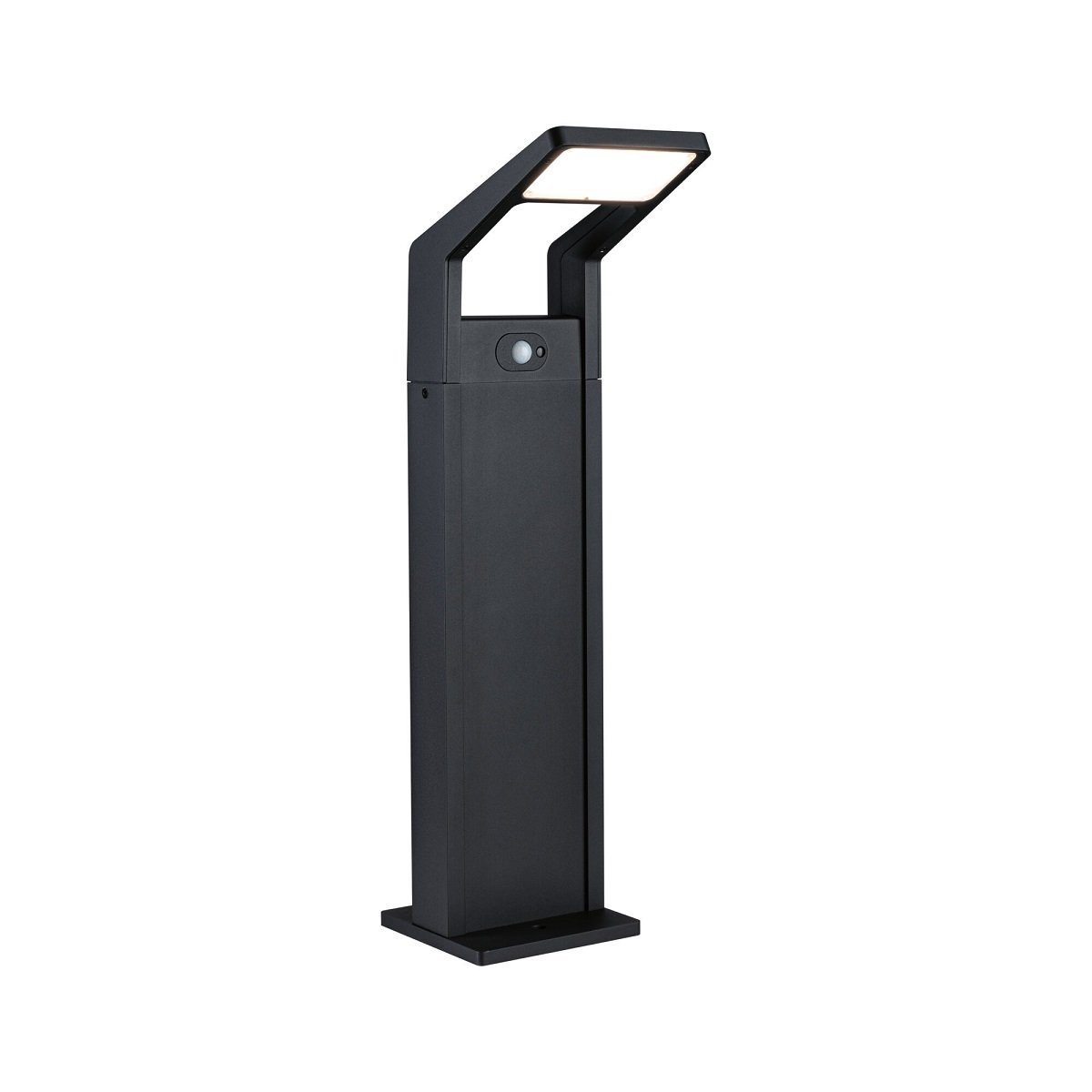 Paulmann 94860 LED Pollerleuchte Juntea Bewegungsmelder Anthrazit IP44 3000K