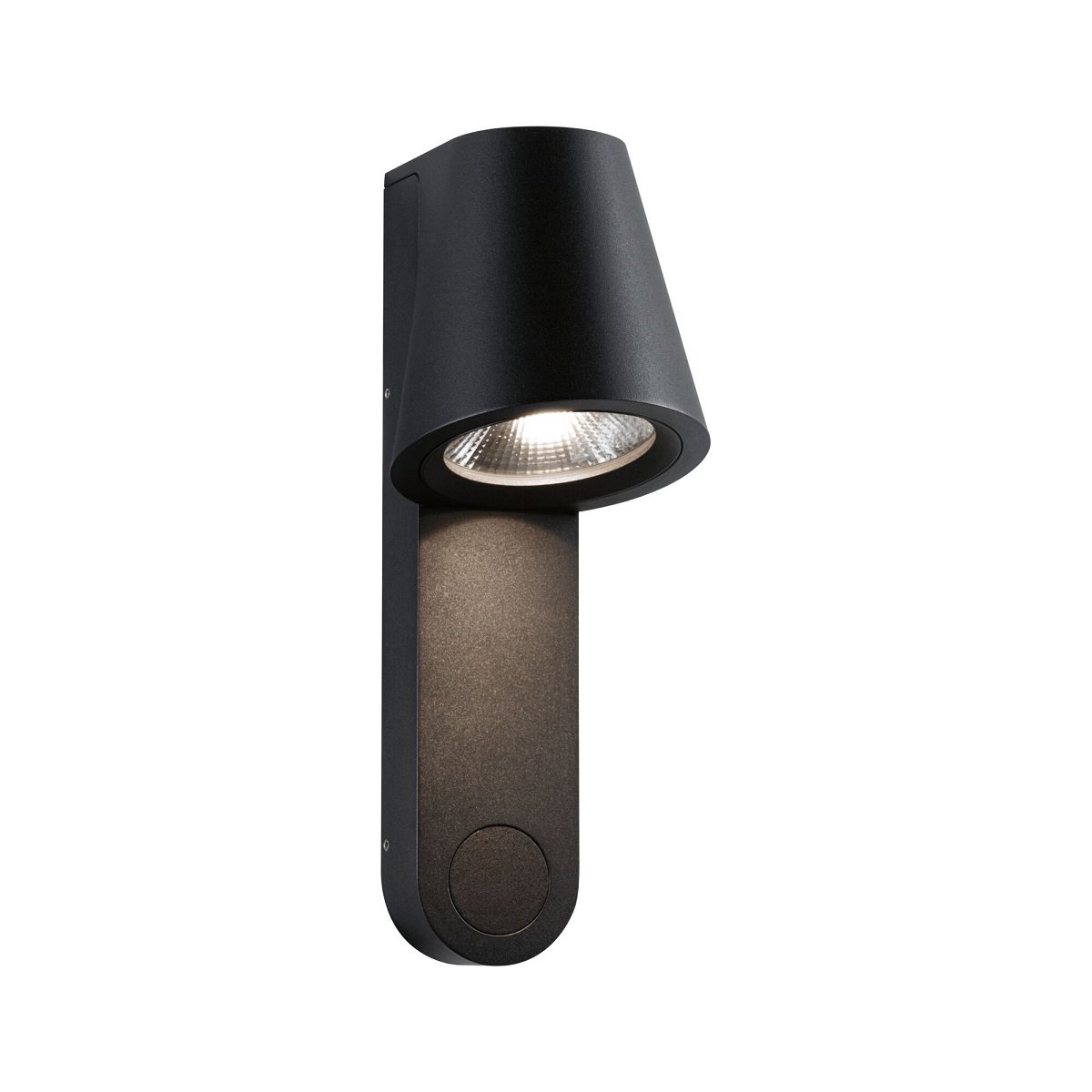 Paulmann 94862 LED Aussenwandleuchte Caissa Bewegungsmelder Anthrazit IP44 3000K