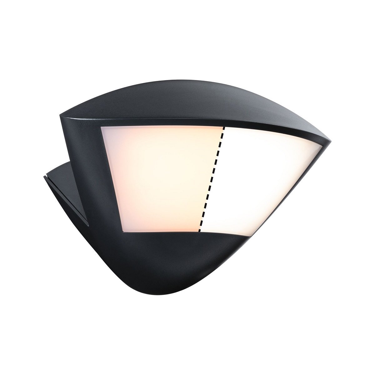 Paulmann 94864 LED Au�enwandleuchte Zigbee Skyla Bewegungsmelder Anthrazit