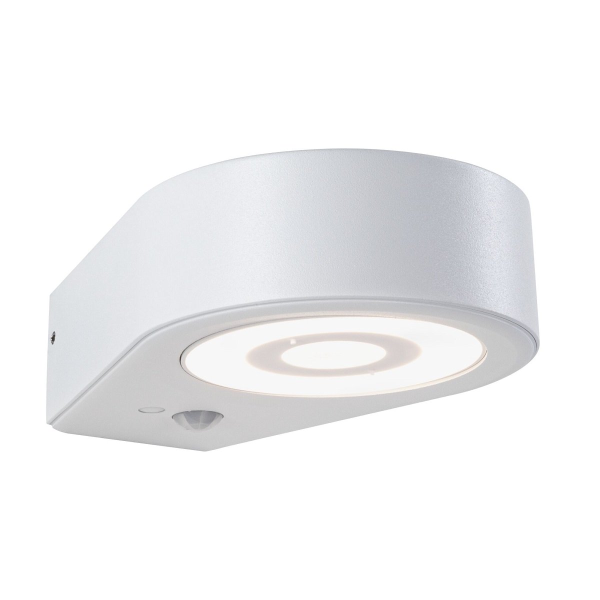 Paulmann 94867 LED Au�enwandleuchte Silma Bewegungsmelder weiss 3000K IP44
